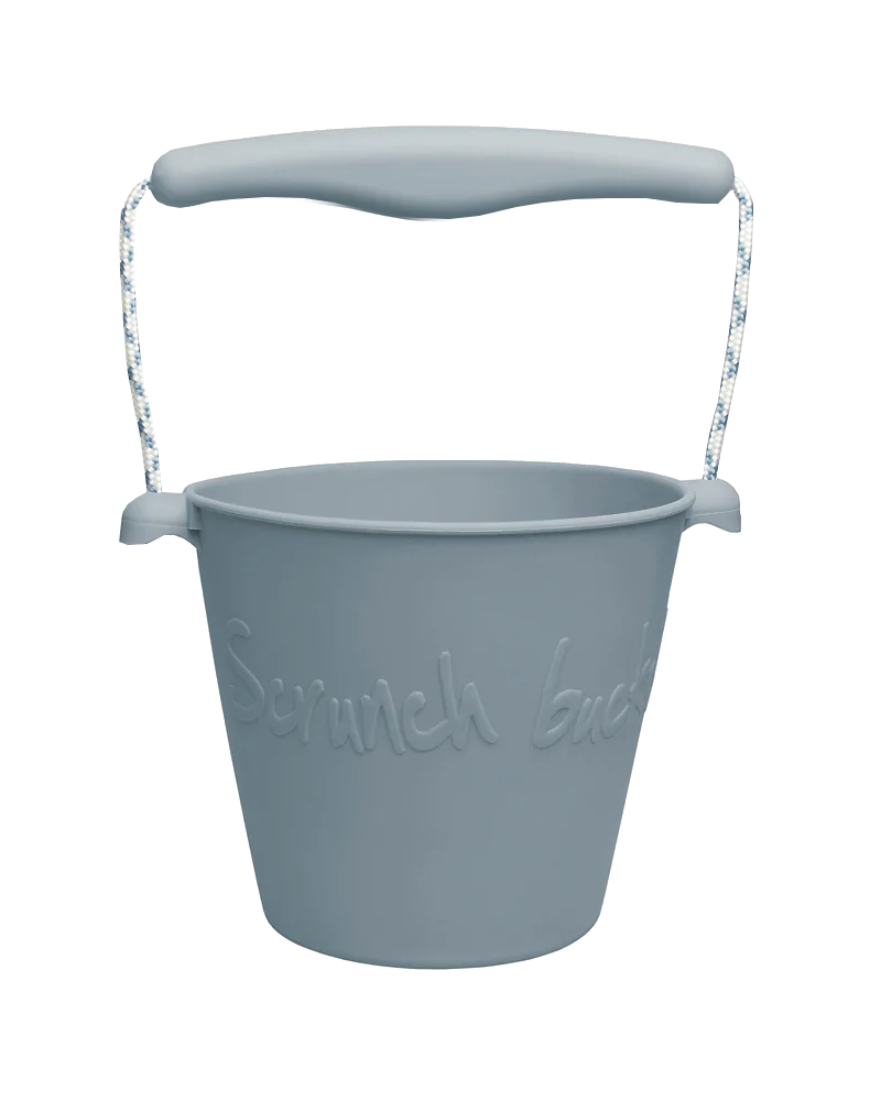 Dam Toys Scrunch Bucket Pretend Play Dam Toys Duck Egg Blue