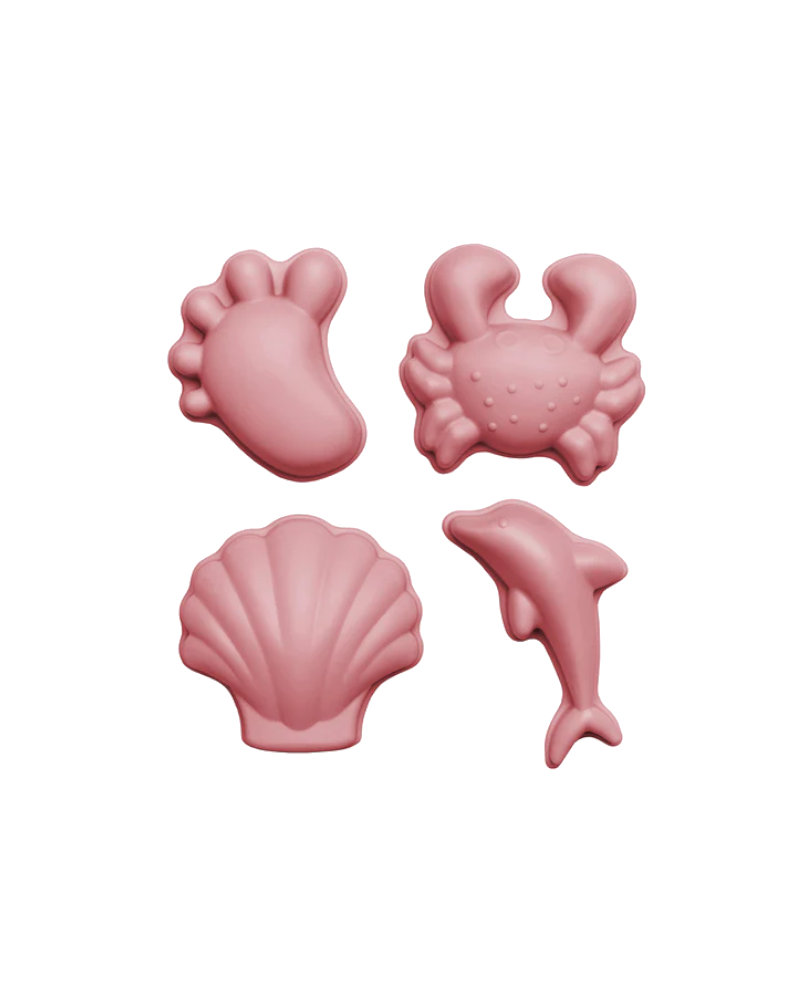 Dam Toys Scrunch Sand Molds Set A Beach & Sand Toys Dam Toys Dusty Rose