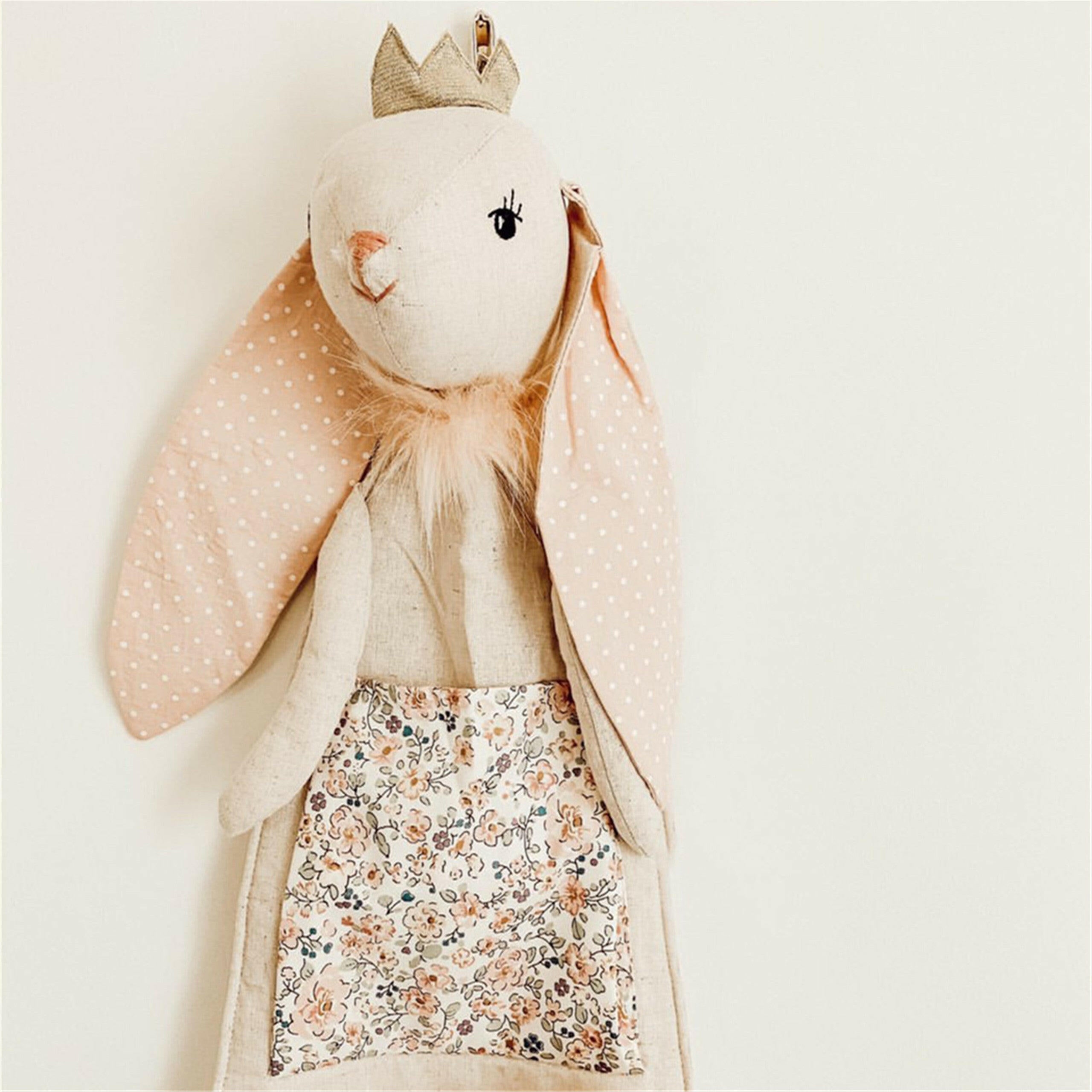 Princess Bunny Fabric Hanging Organizer Organizer MON AMI