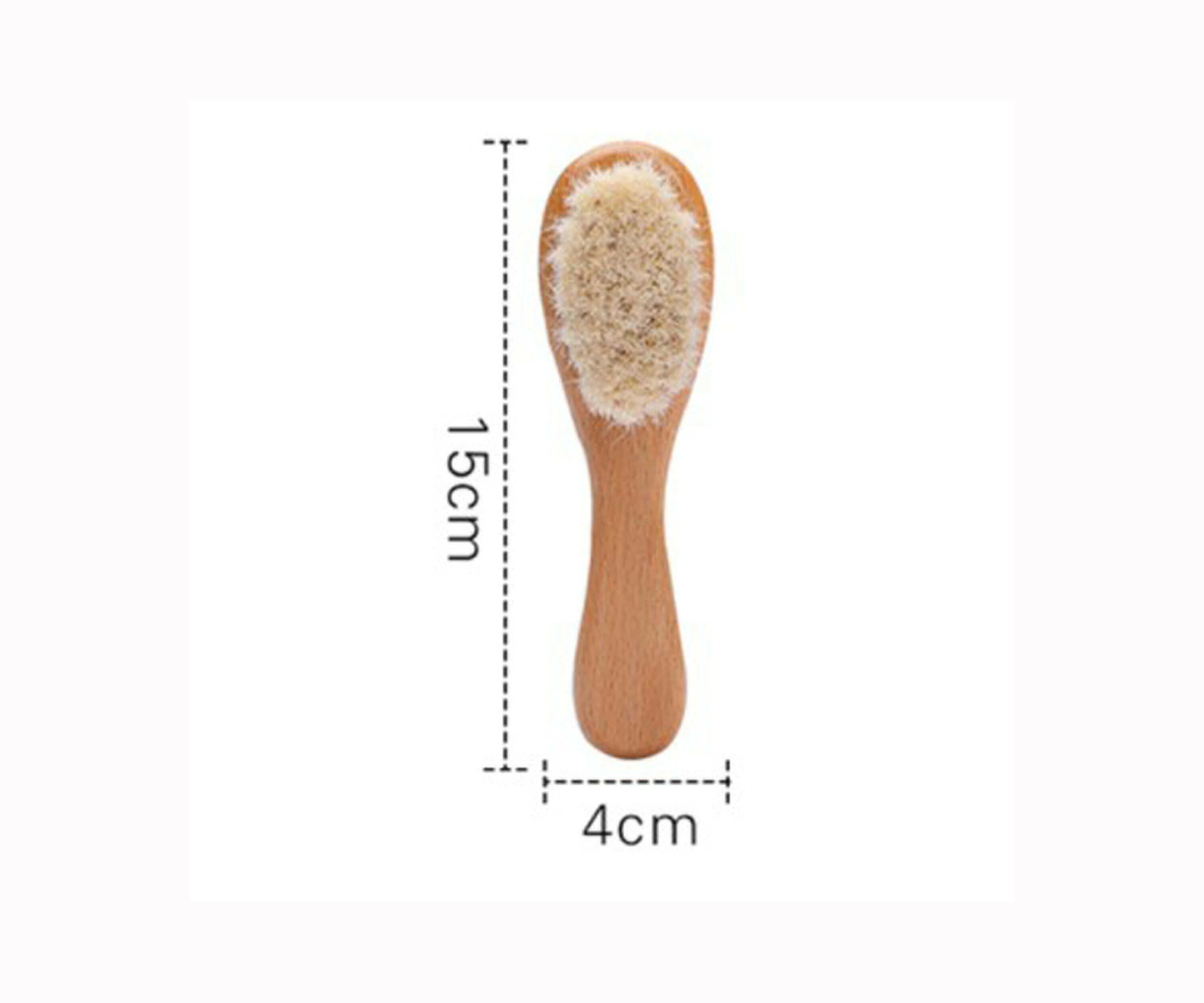 Newborn Wooden Hair Brush embé®