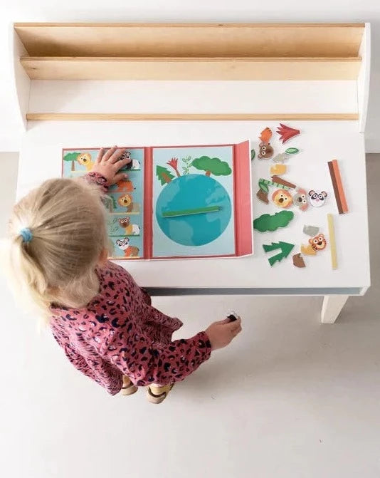Dam Toys Scratch Edulogic Book - Mix & Match Animal World Arts & Crafts Dam Toys