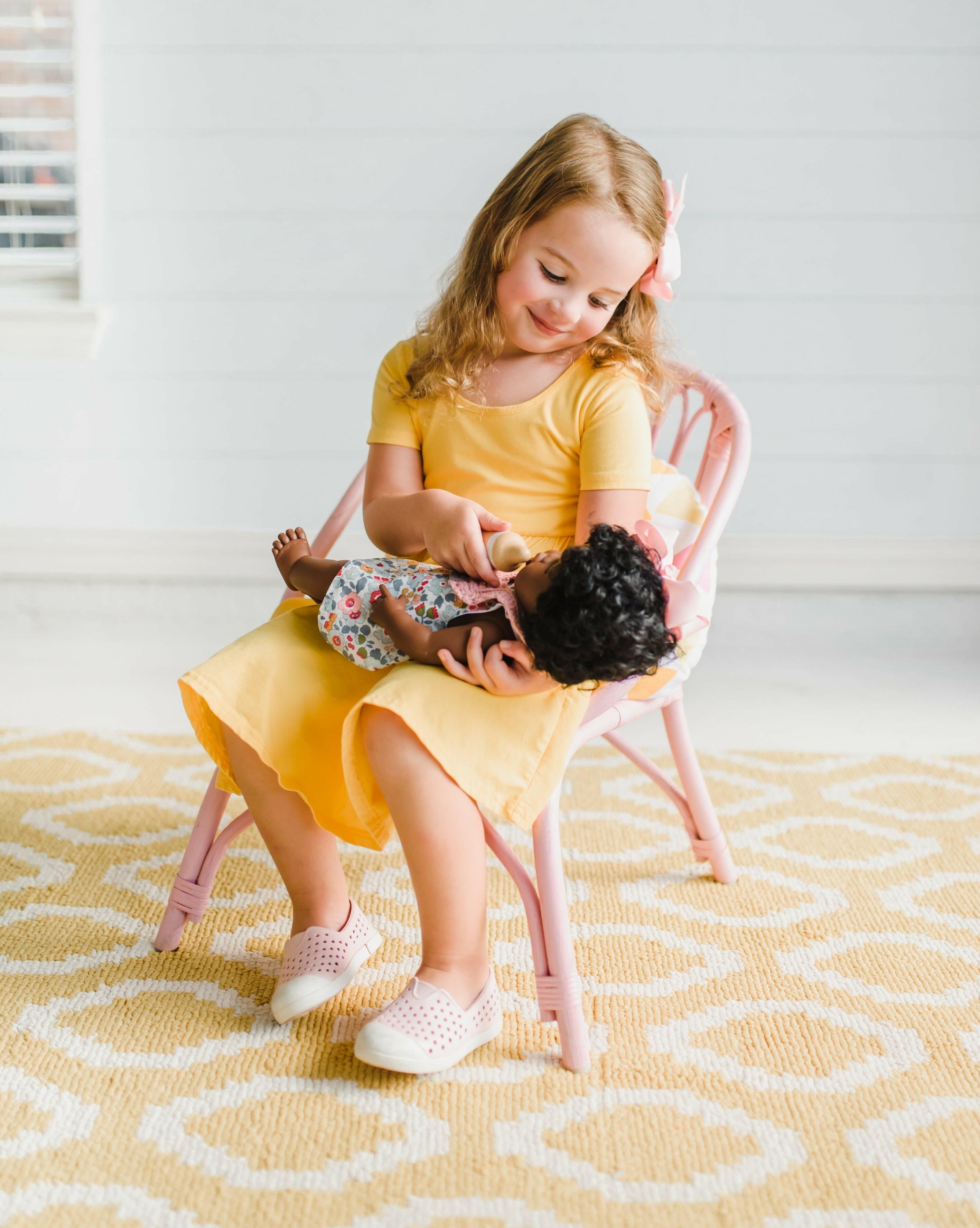 Ellis Kids Chair - Pink Furniture Ellie & Becks Co.