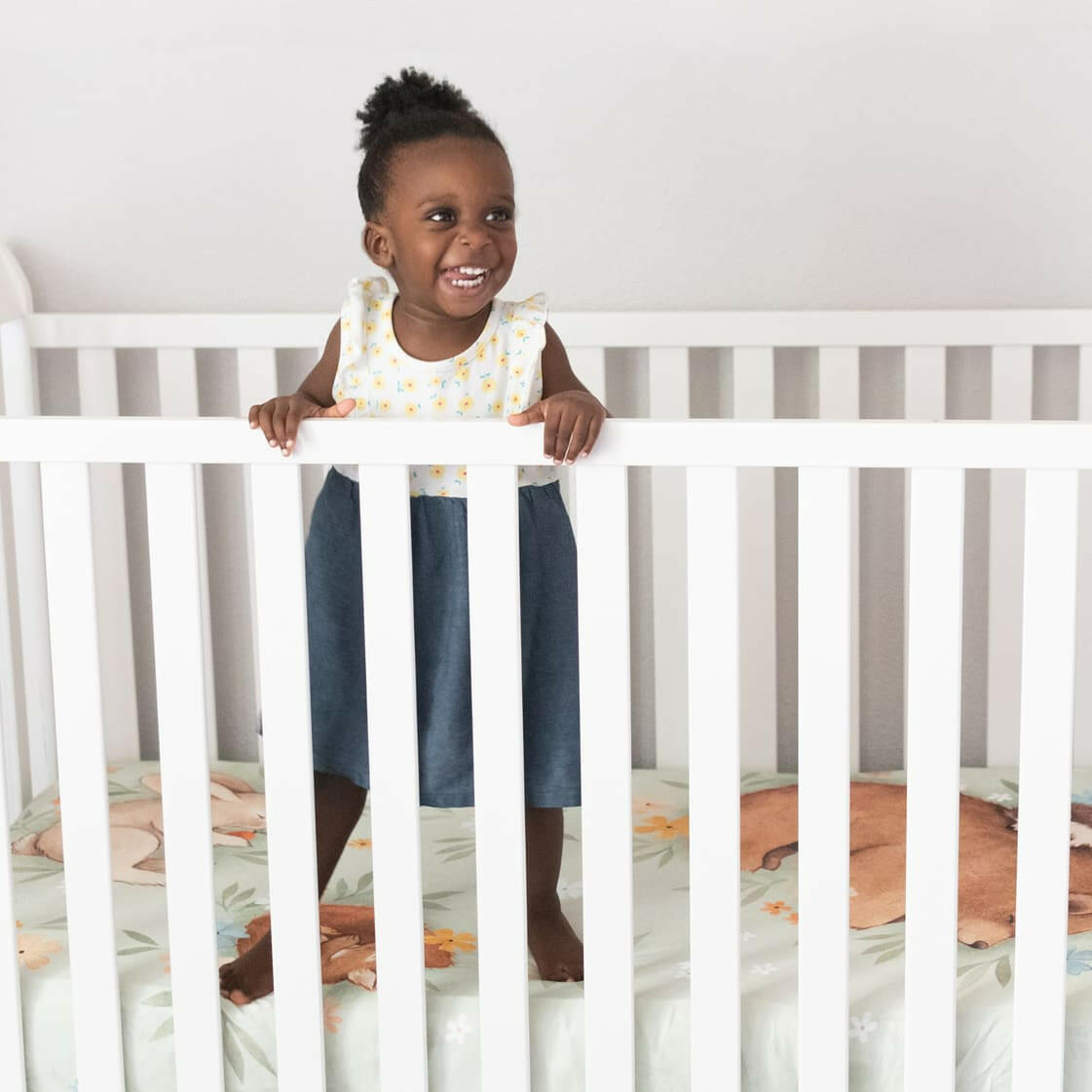 Enchanted Meadow Standard Size Crib Sheet Crib sheets Rookie Humans