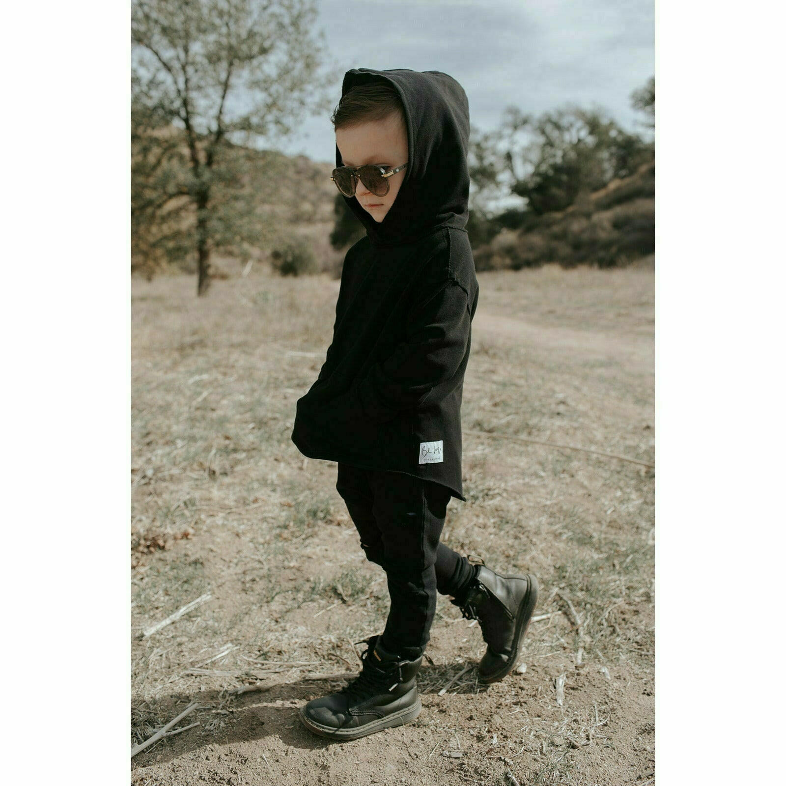 Organic Benji Hoodie Black Sweatshirts Be Mi Los Angeles