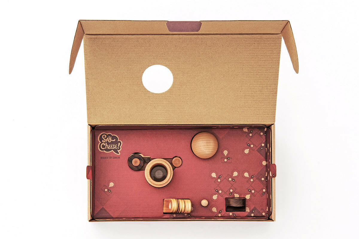 35MM Wood Toy Camera Idea Set ($106 Value) Wooden toy camera Father's Factory