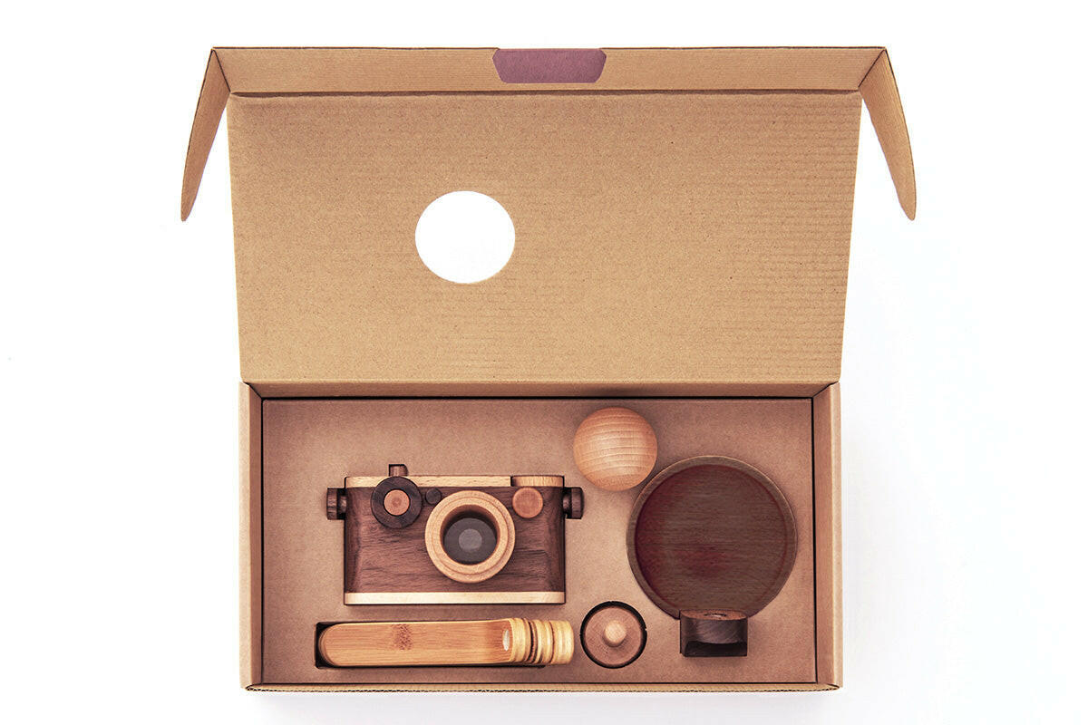 35MM Wood Toy Camera Idea Set ($106 Value) Wooden toy camera Father's Factory