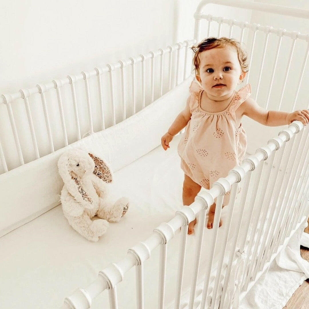 Faith - Cream Floral Bunny Stuffies Mon Ami