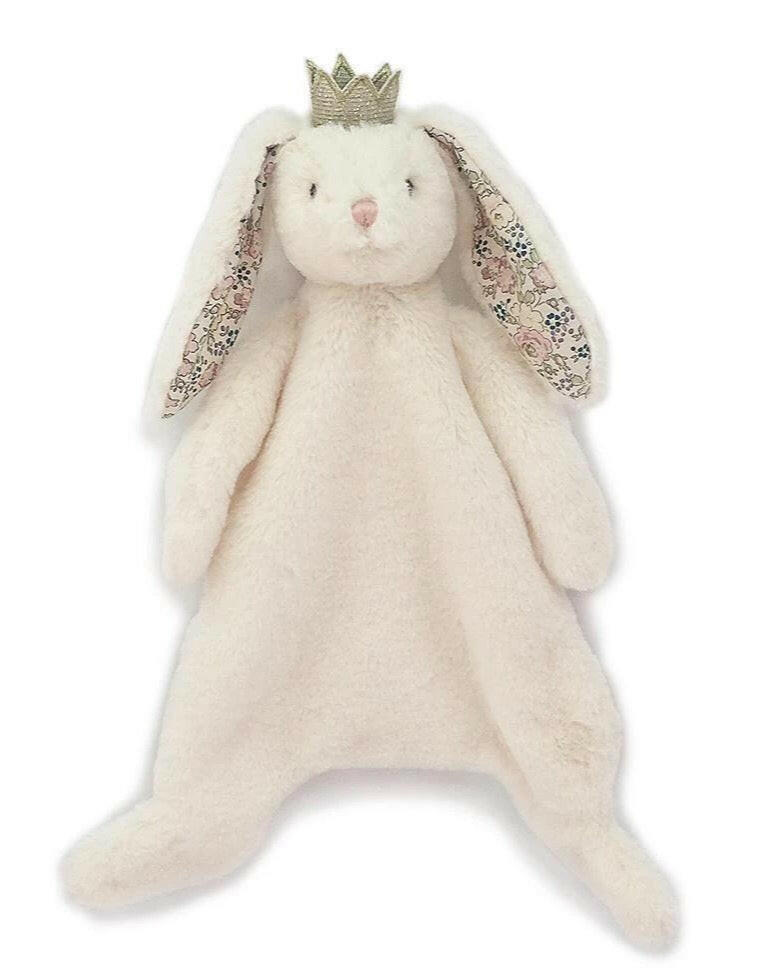 Princess Bunny Baby Security Blanket Faith - Cream Stuffies Mon Ami