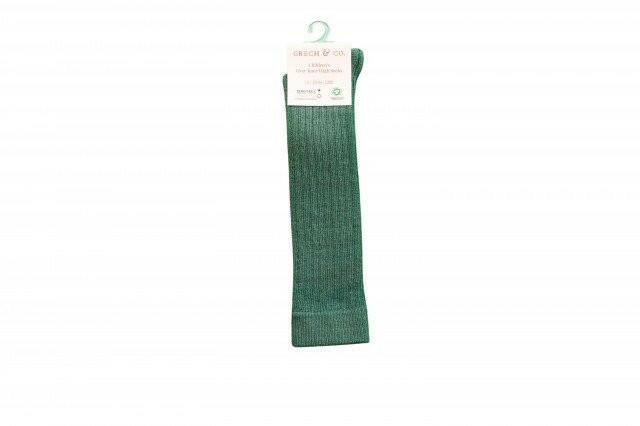 Organic Cotton Knee High Socks - Fern Socks Grech & Co.