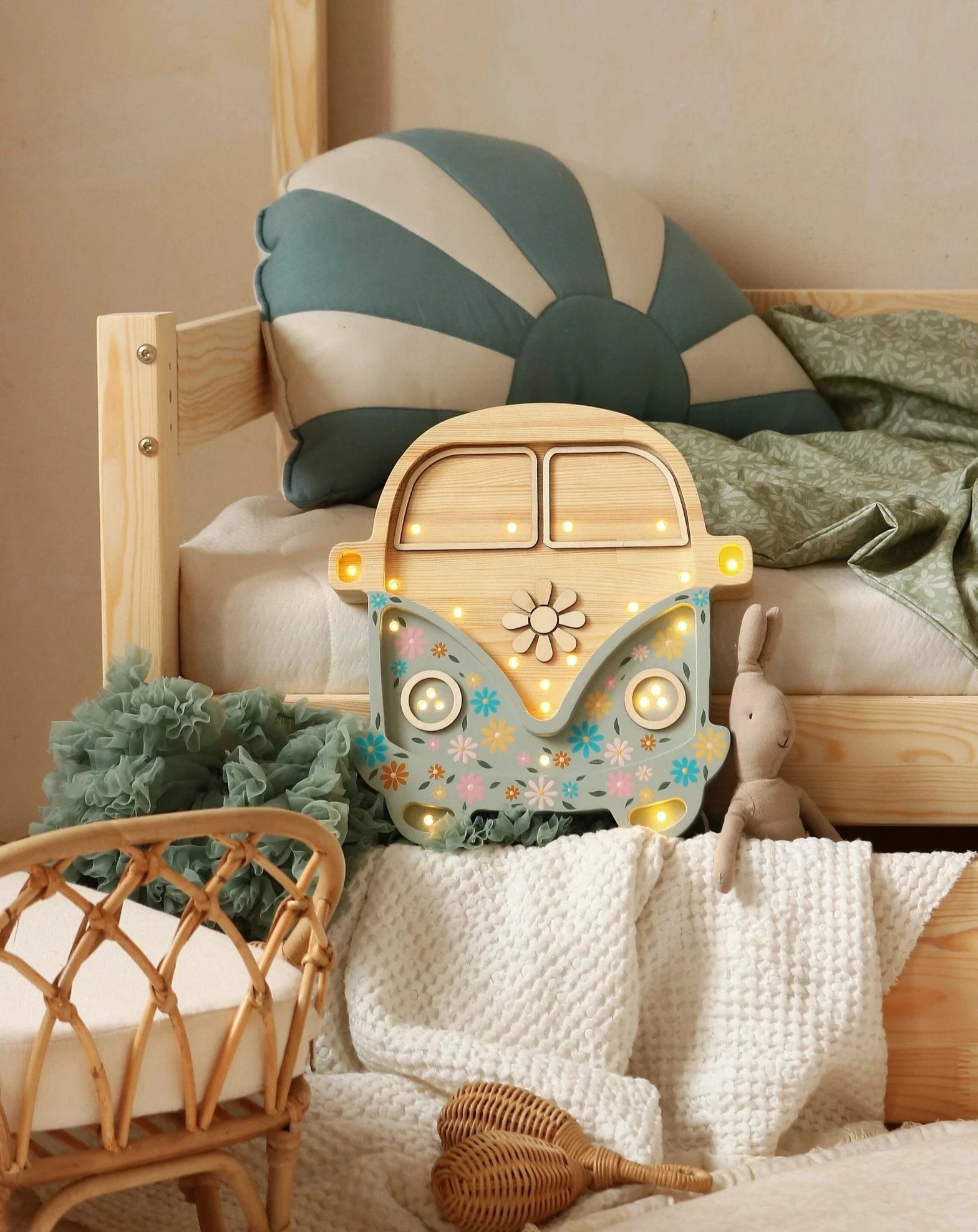 Camper Van Lamp - Flower Power Lighting Little Lights