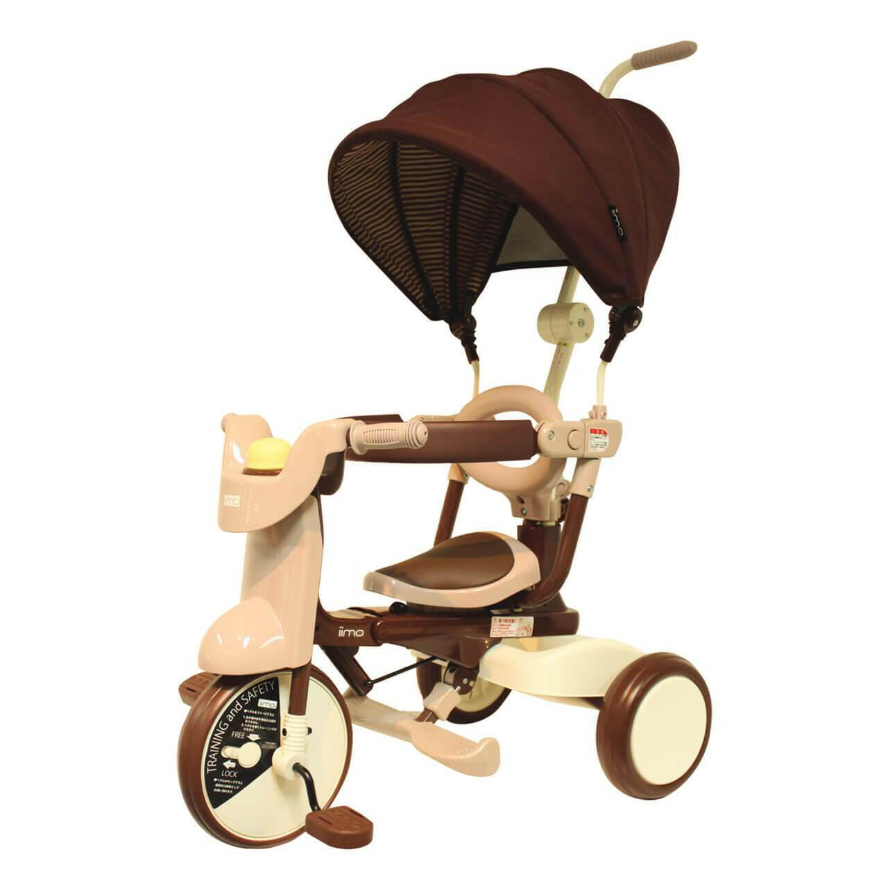 Foldable Tricycle With Canopy 3-In-1 Bikes iimo USA store