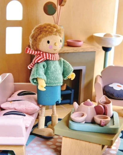 Doll House Sitting Room Furniture Dollhouse Furniture Tender Leaf