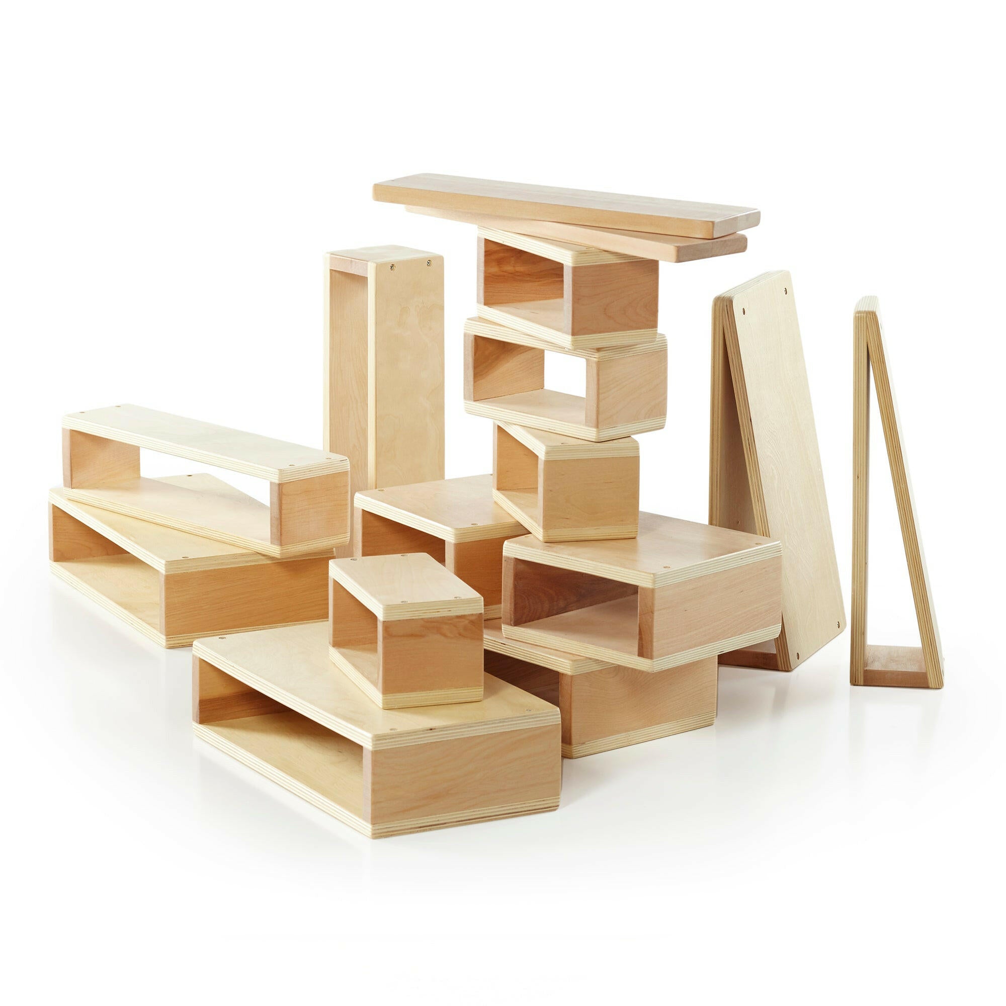 Guidecraft Hollow Blocks 16 Pc. Set Blocks Guidecraft