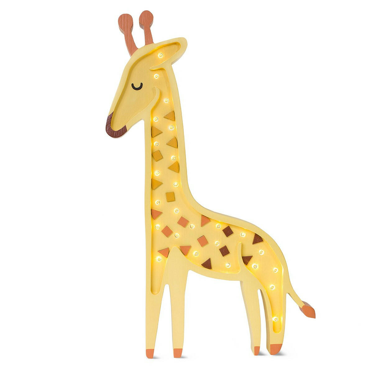 Giraffe Lamp Lighting Little Lights African Yellow