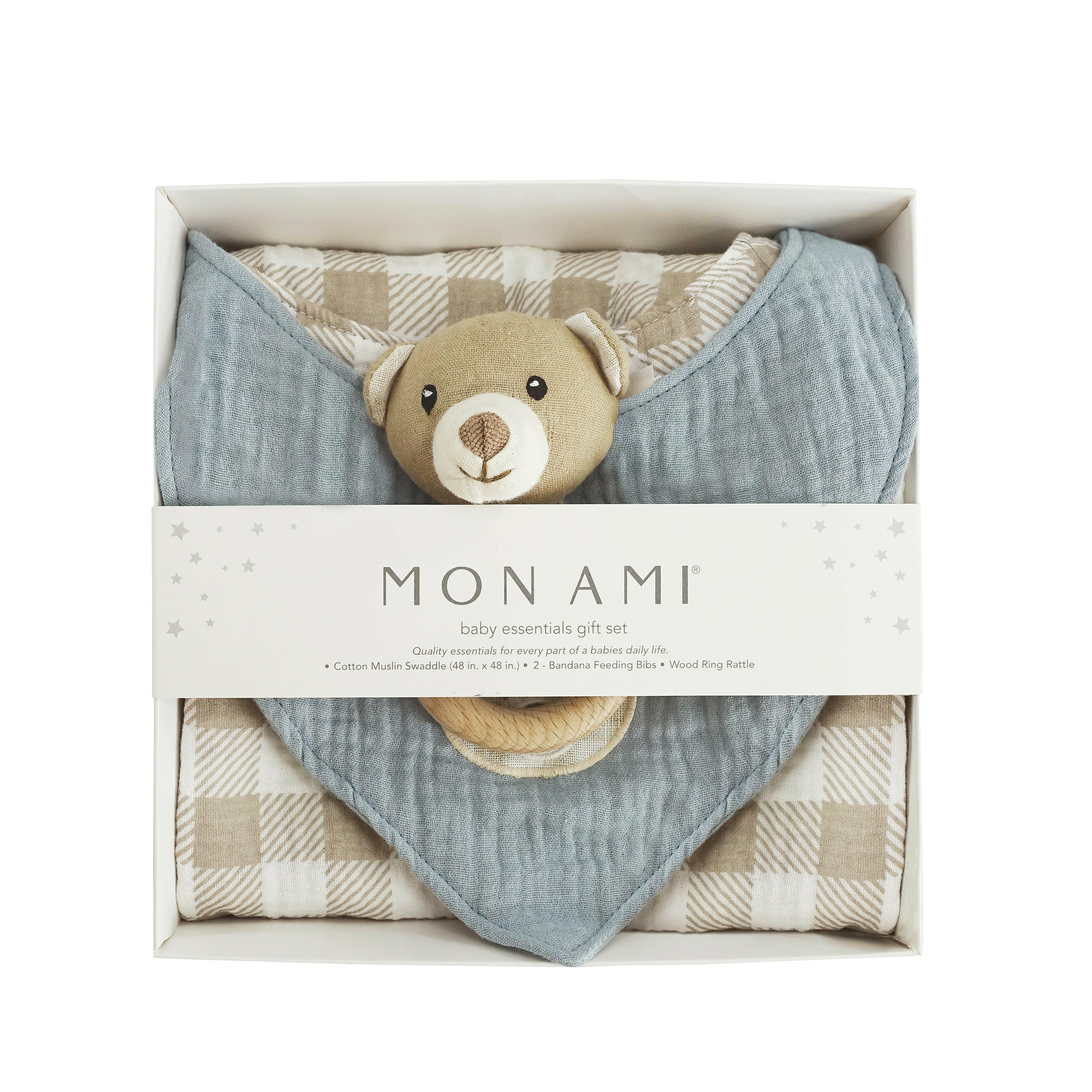 BABY BEAR ESSENTIALS GIFT SET MON AMI
