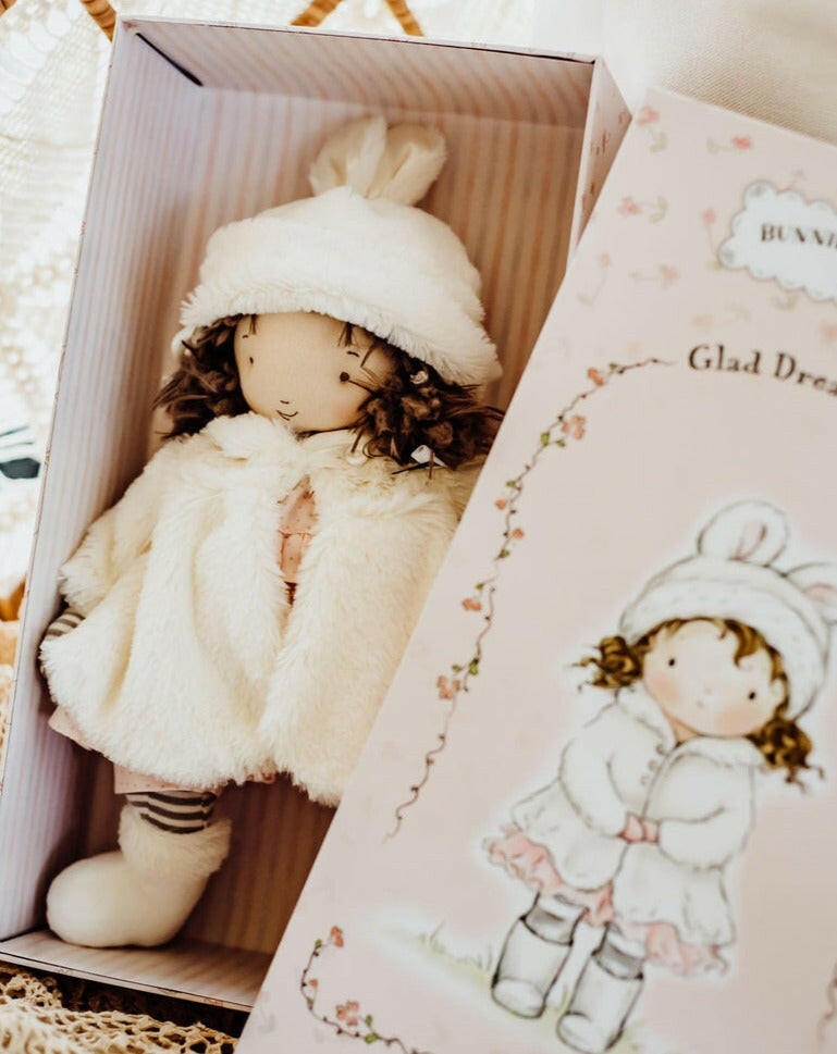 Glad Dreams Elsie Stuffies Bunnies by the Bay