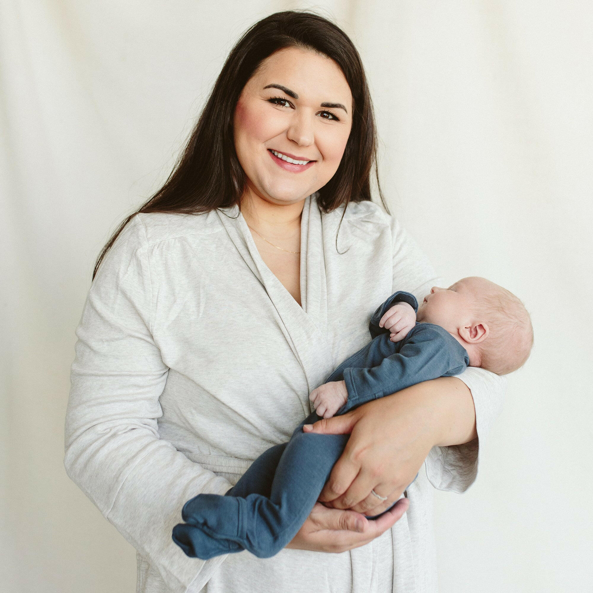 WOMENS ROBE | STORM GRAY robes goumikids