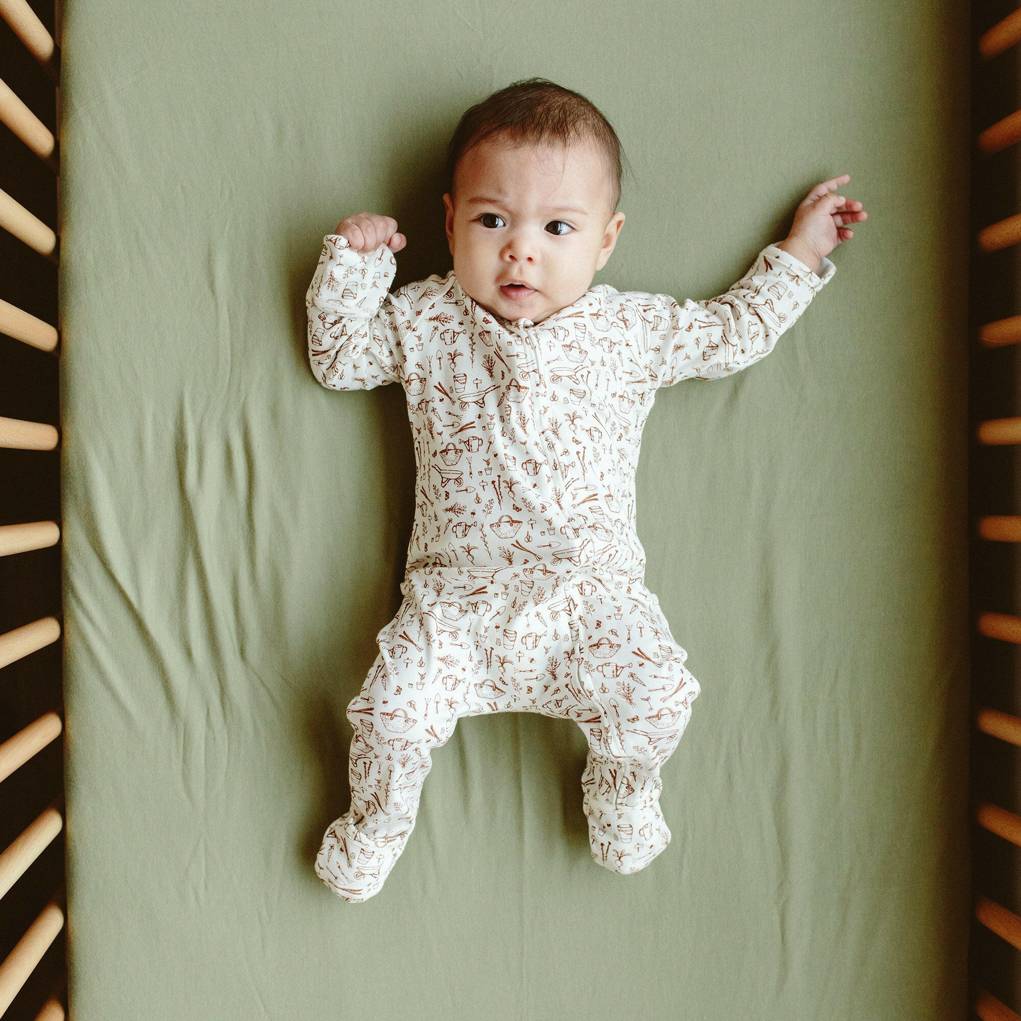 CRIB SHEETS | ARTICHOKE crib sheets goumikids Default Title