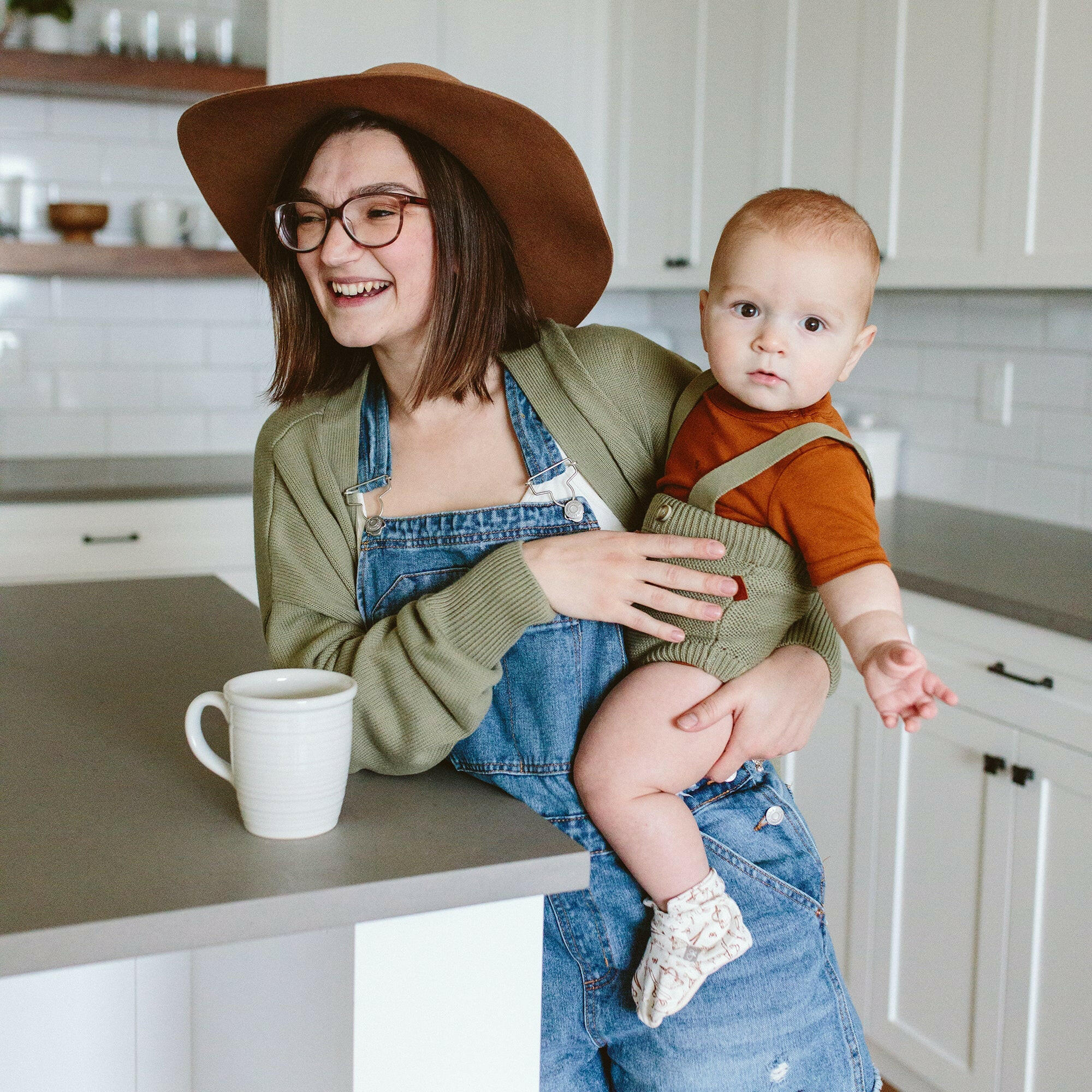 KNIT SUSPENDER BLOOMERS | ARTICHOKE rompers goumikids