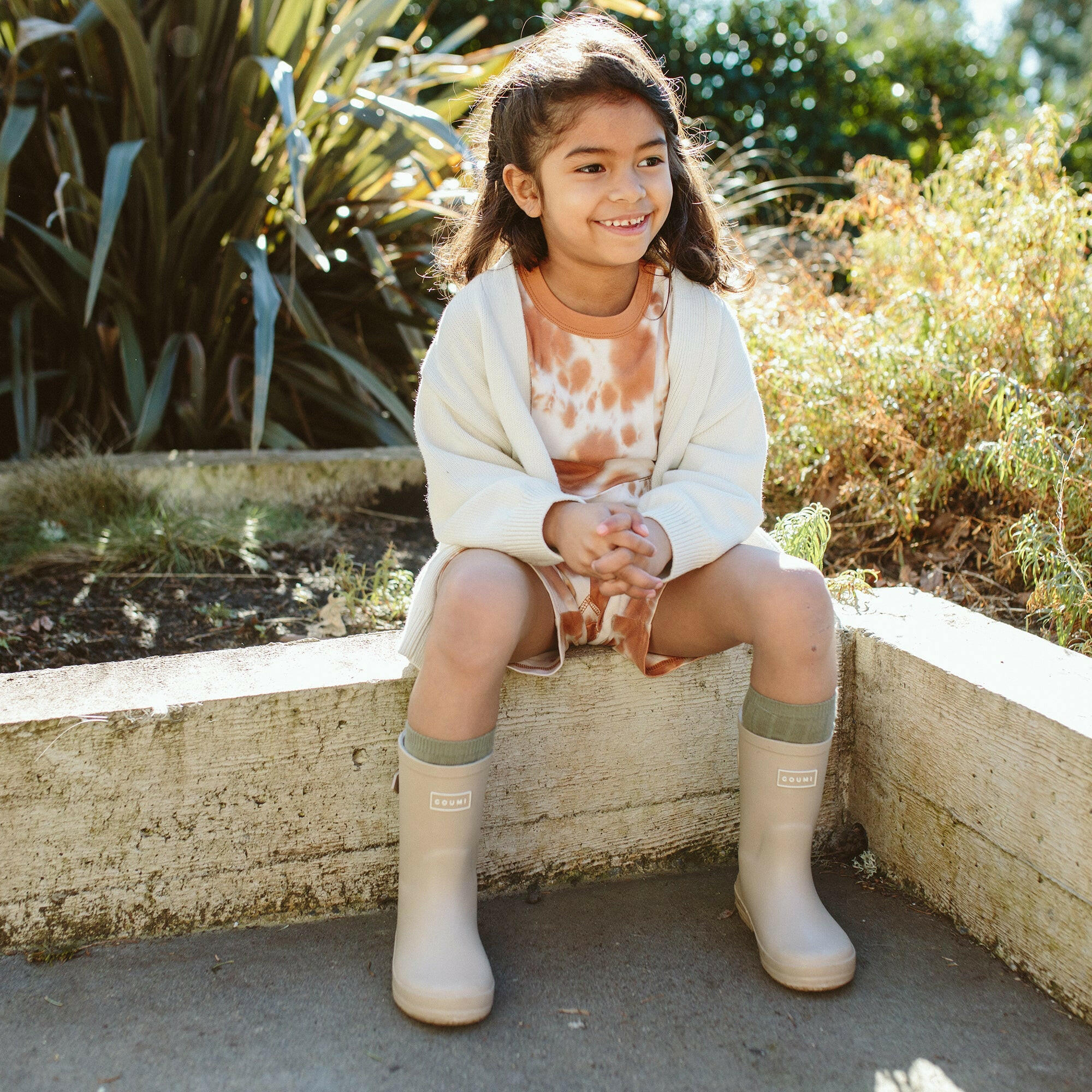 KNIT BUTTON-UP SWEATER | CLOUD sweaters goumikids