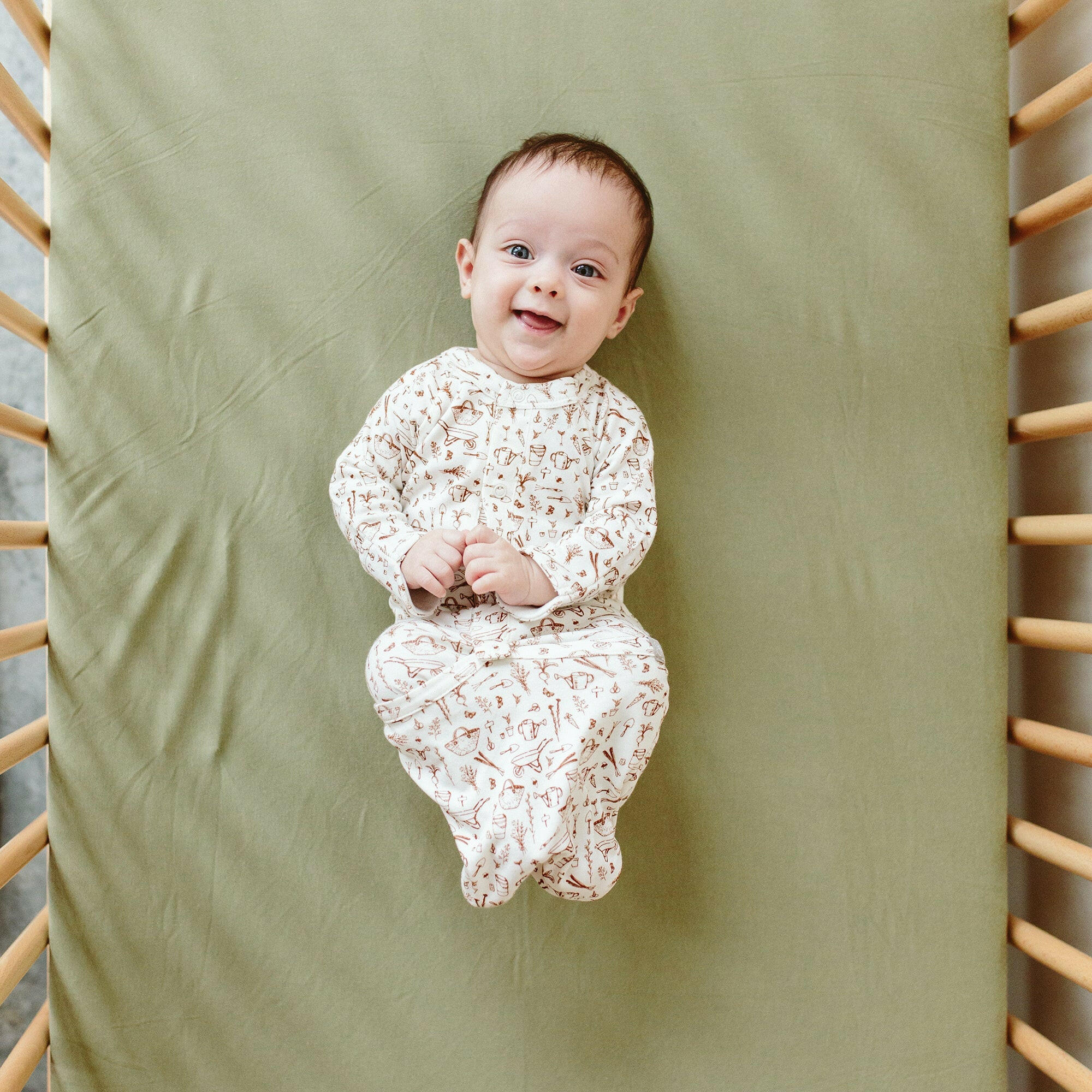 CRIB SHEETS | ARTICHOKE crib sheets goumikids