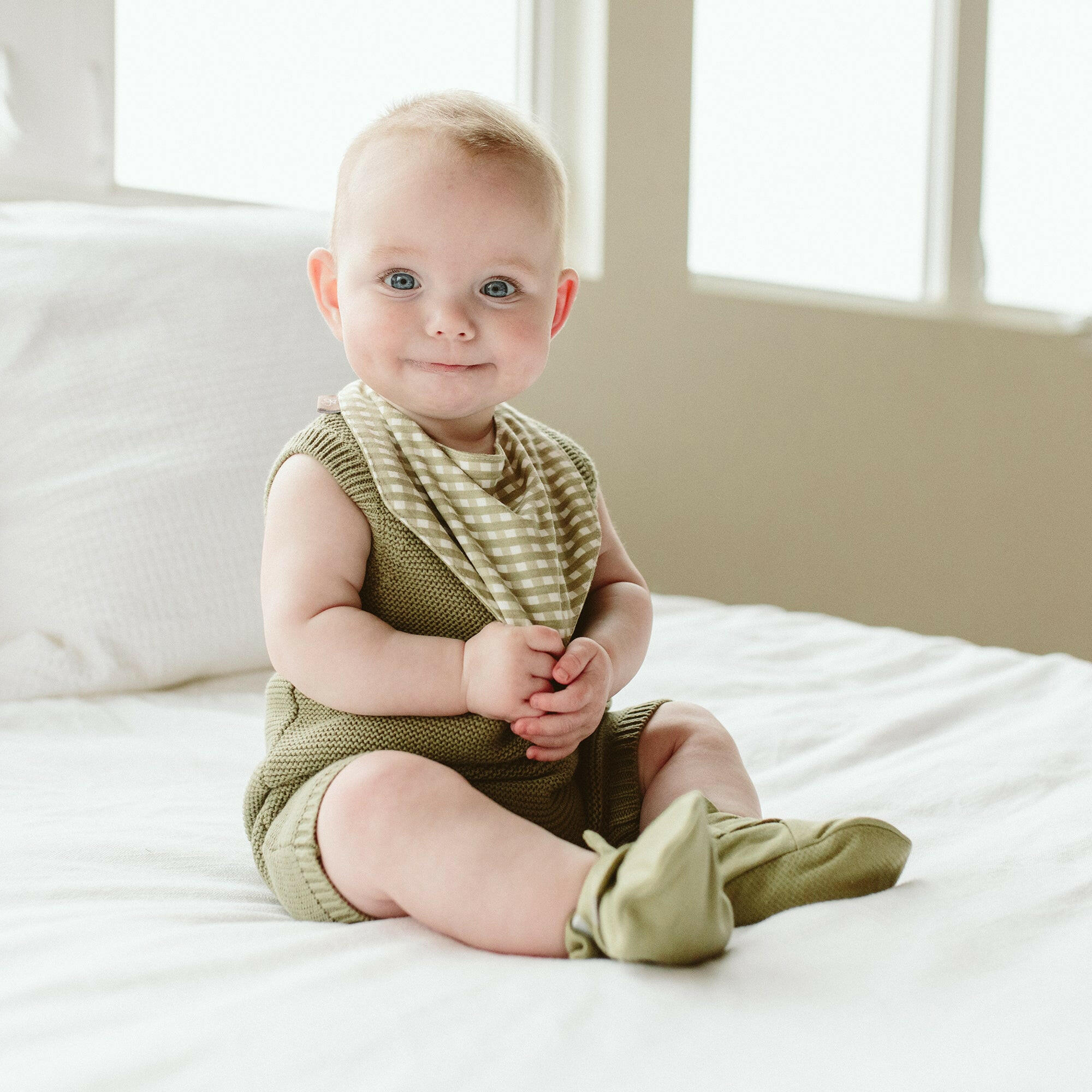 KNIT ROMPER | ARTICHOKE rompers goumikids