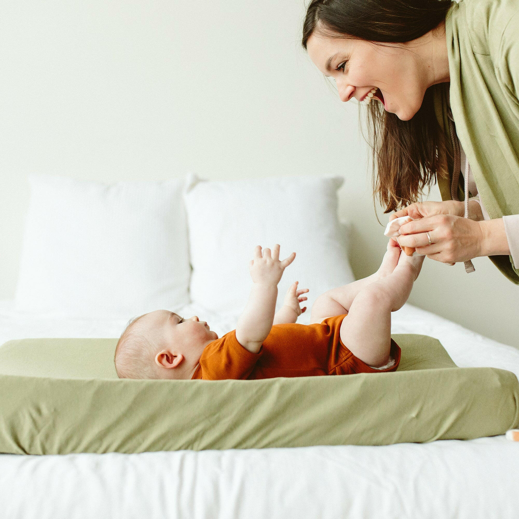 CHANGING PAD COVER | ARTICHOKE changing covers goumikids