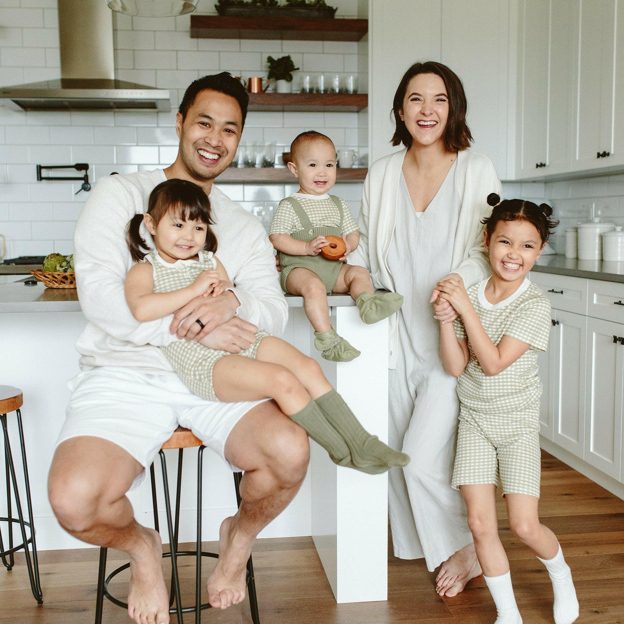 KNIT SUSPENDER BLOOMERS | ARTICHOKE rompers goumikids
