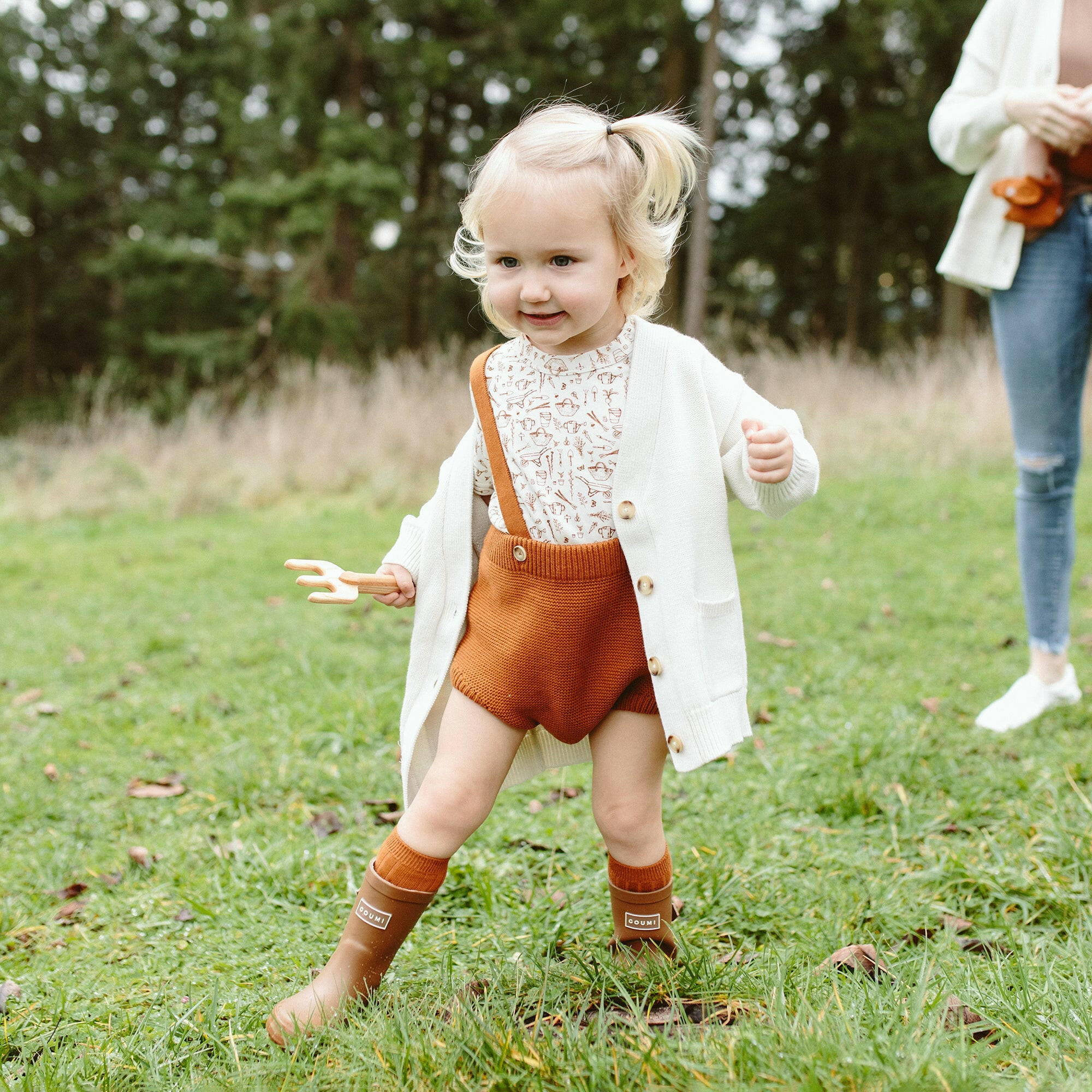 KNIT BUTTON-UP SWEATER | CLOUD sweaters goumikids