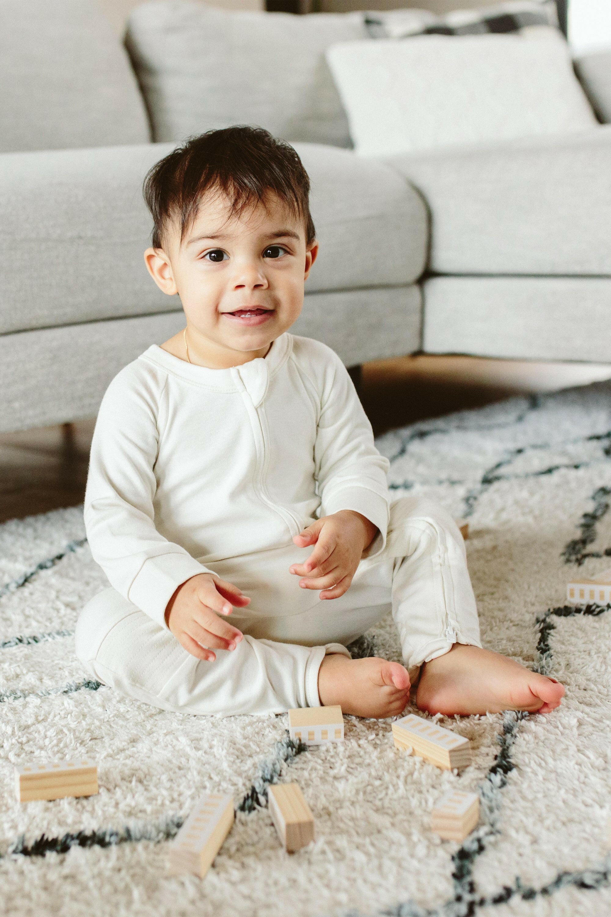 ZIPPER JUMPSUIT | CLOUD Zipper Jumpsuits goumikids