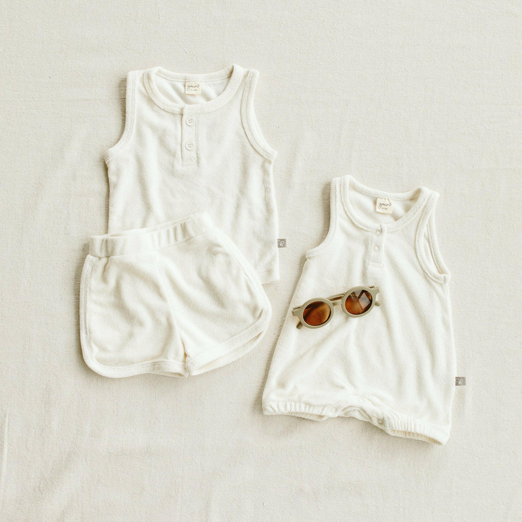ROMPER | CLOUD TERRY rompers goumikids