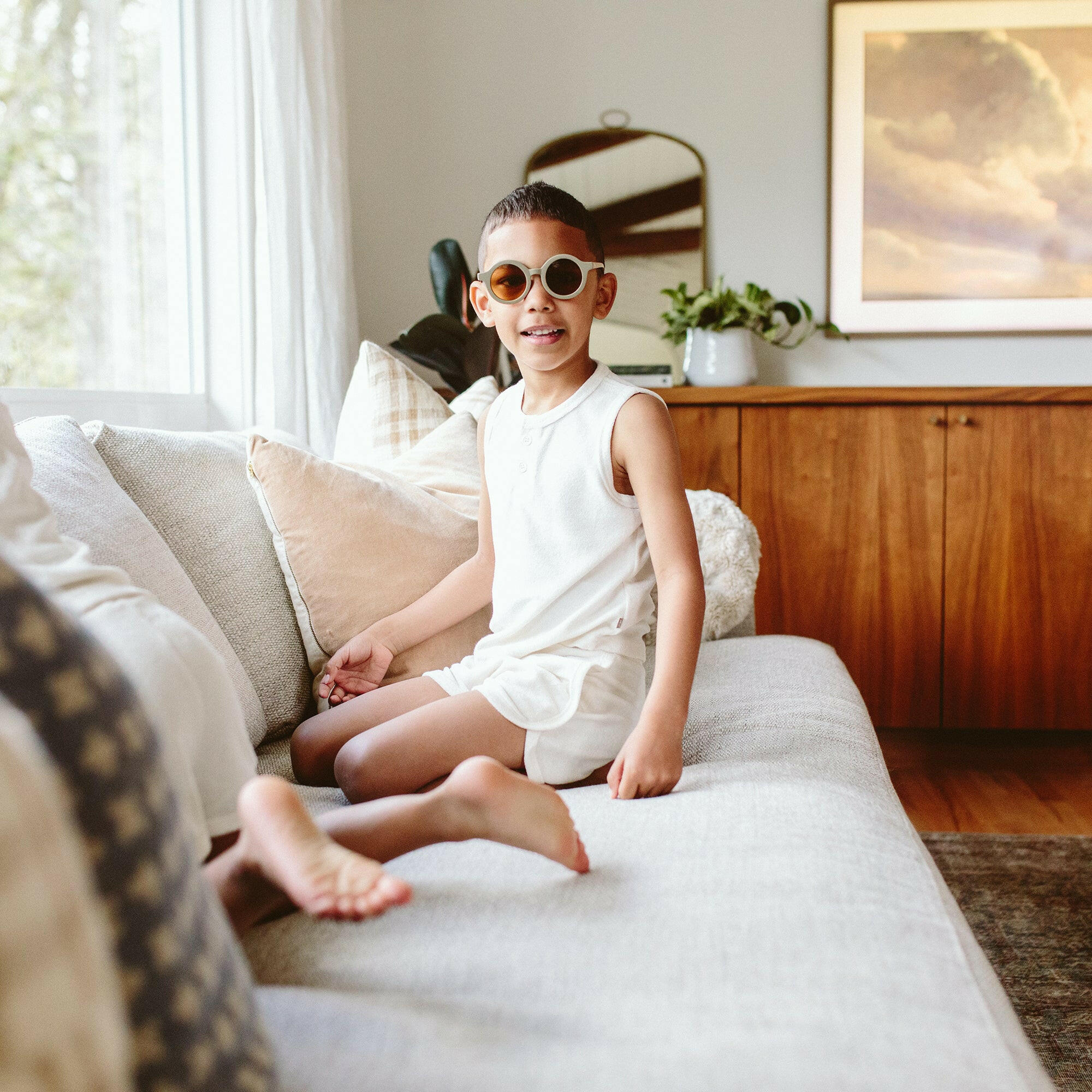 TANK TOP | CLOUD TERRY  goumikids