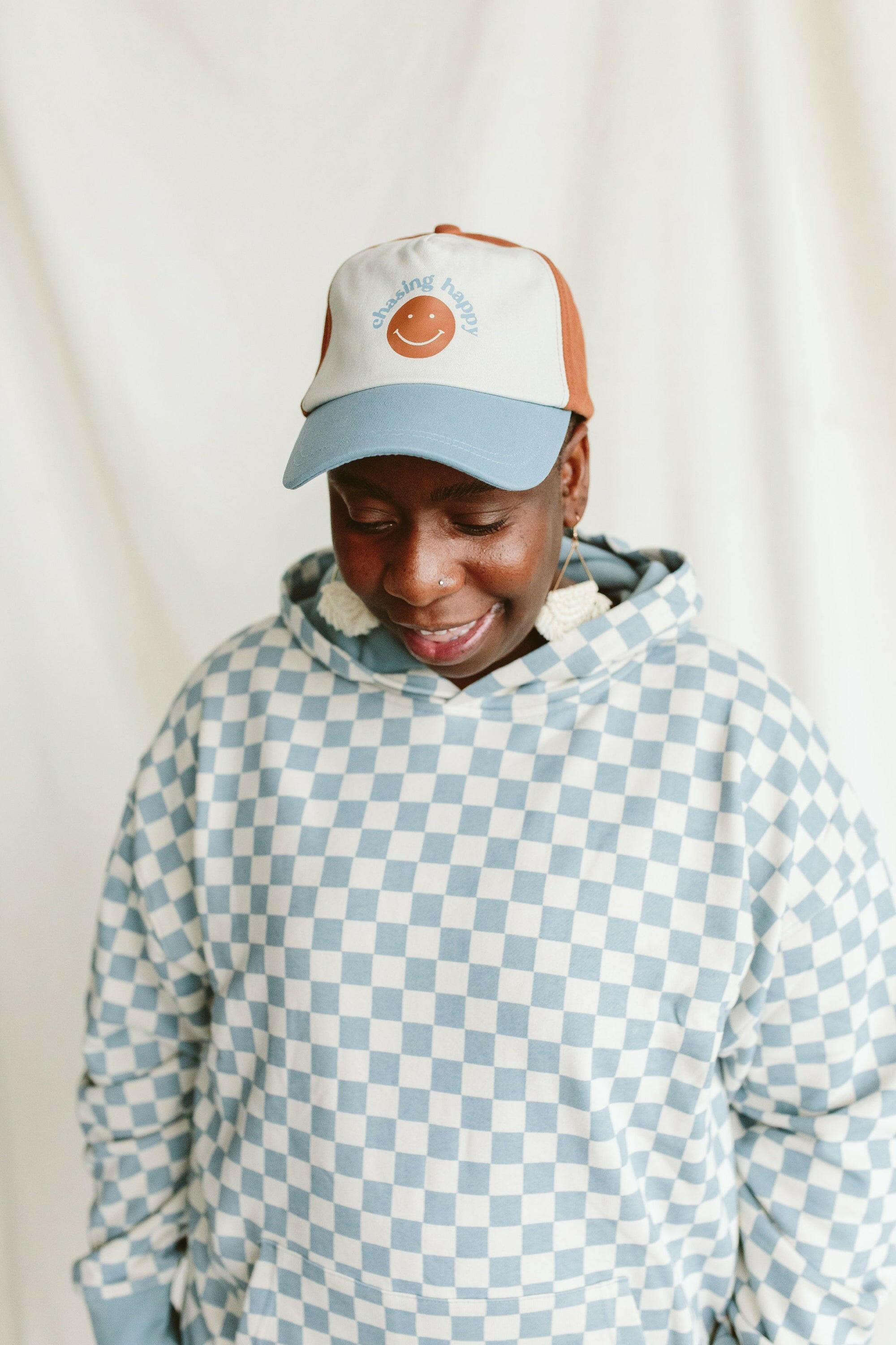 ADULT BALL CAP | CHASING HAPPY hats goumikids O/S