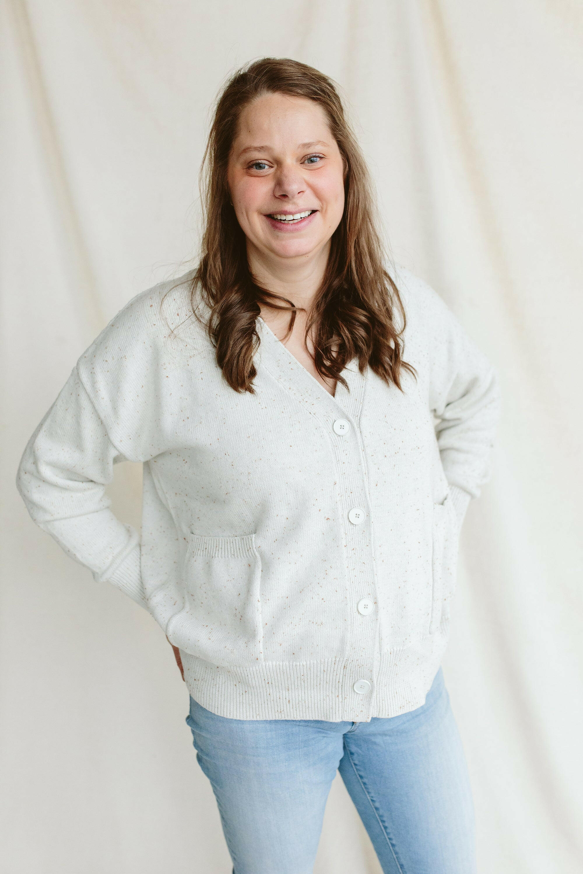 WOMENS KNIT BUTTON-UP SWEATER | SHELL womens apparel goumikids