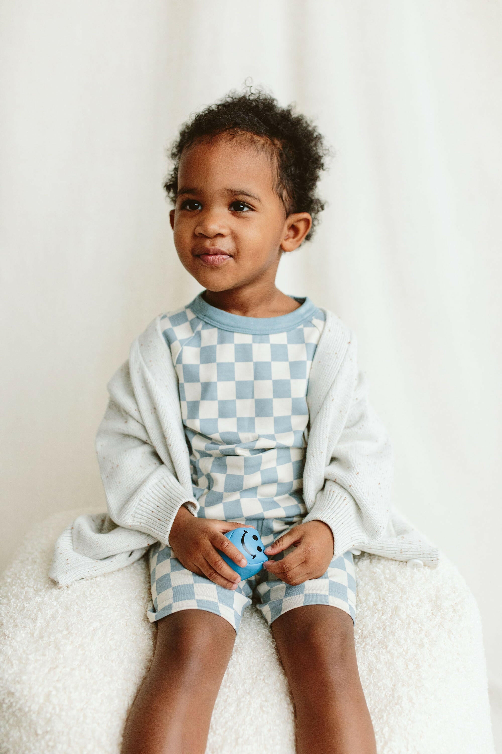 KNIT BUTTON-UP SWEATER | SHELL sweaters goumikids