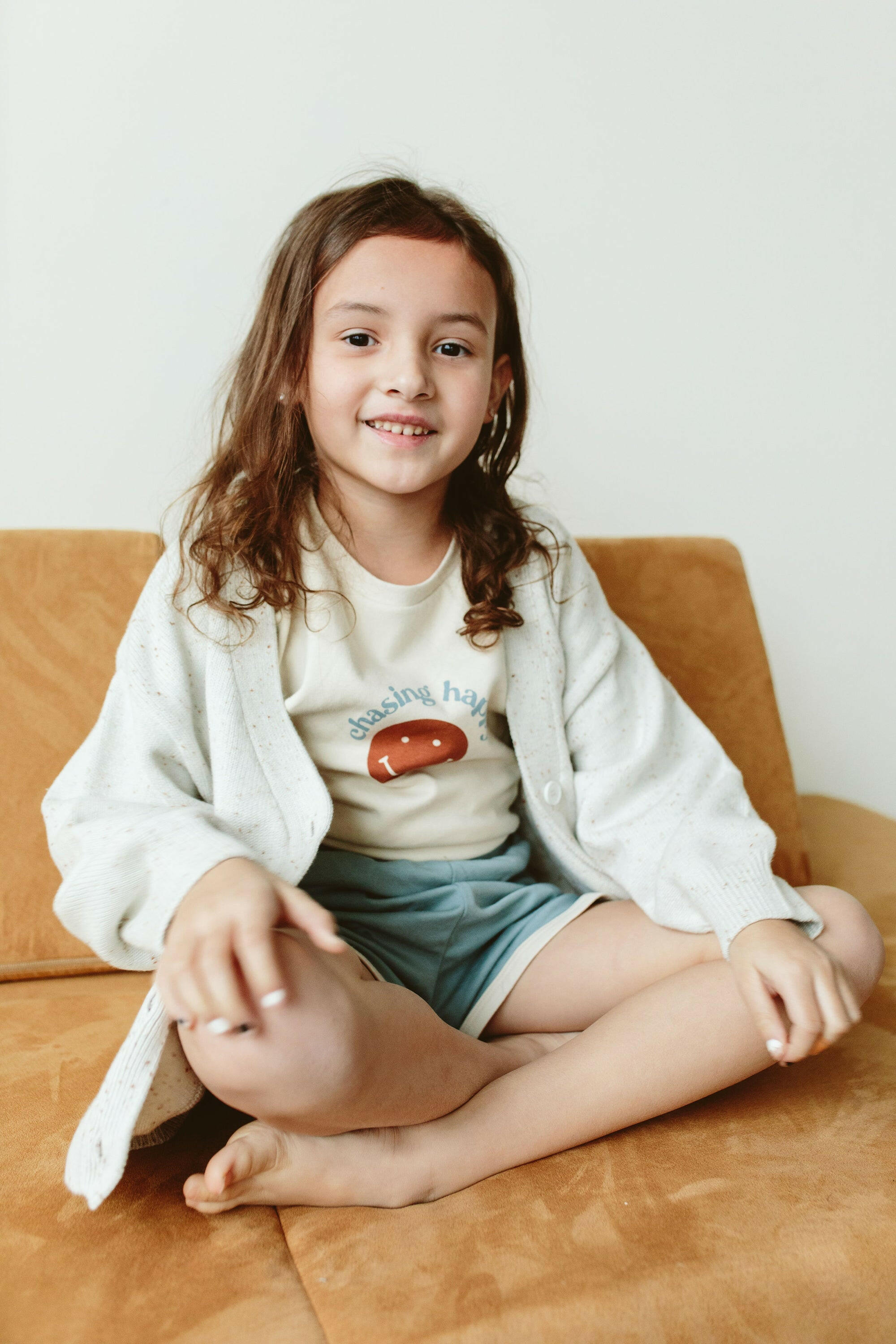 KNIT BUTTON-UP SWEATER | SHELL sweaters goumikids