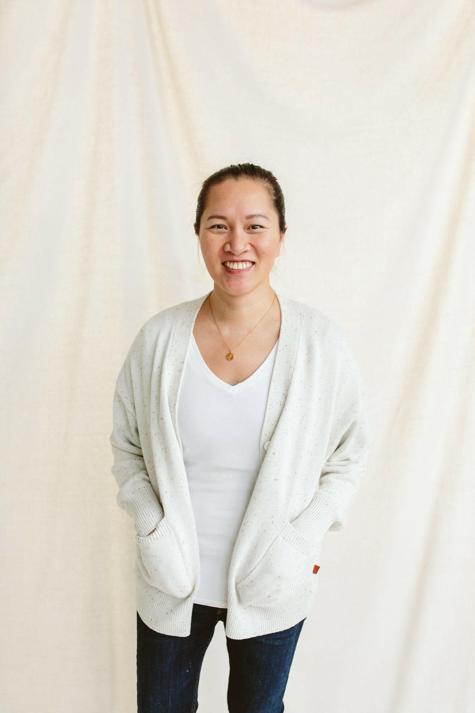 WOMENS KNIT BUTTON-UP SWEATER | SHELL womens apparel goumikids