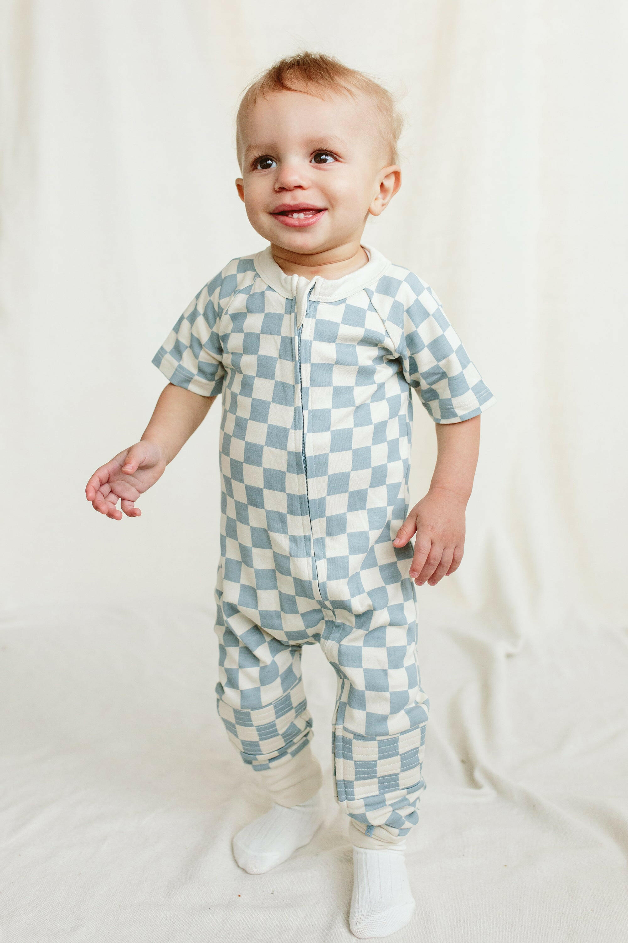 S/S ZIPPER ONEPIECE | CABANA footies goumikids NB