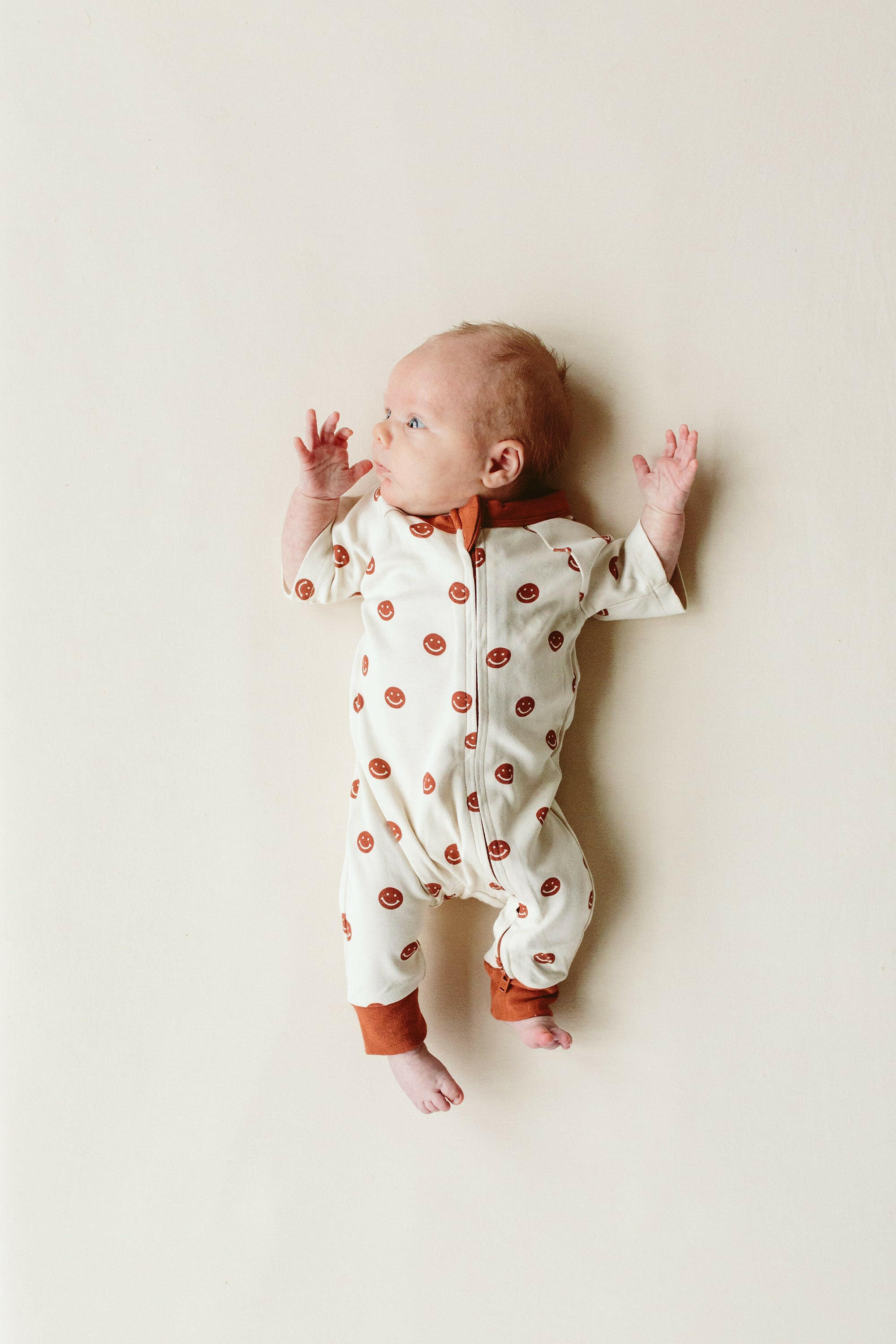 S/S ZIPPER ONEPIECE | HAPPY DOT footies goumikids