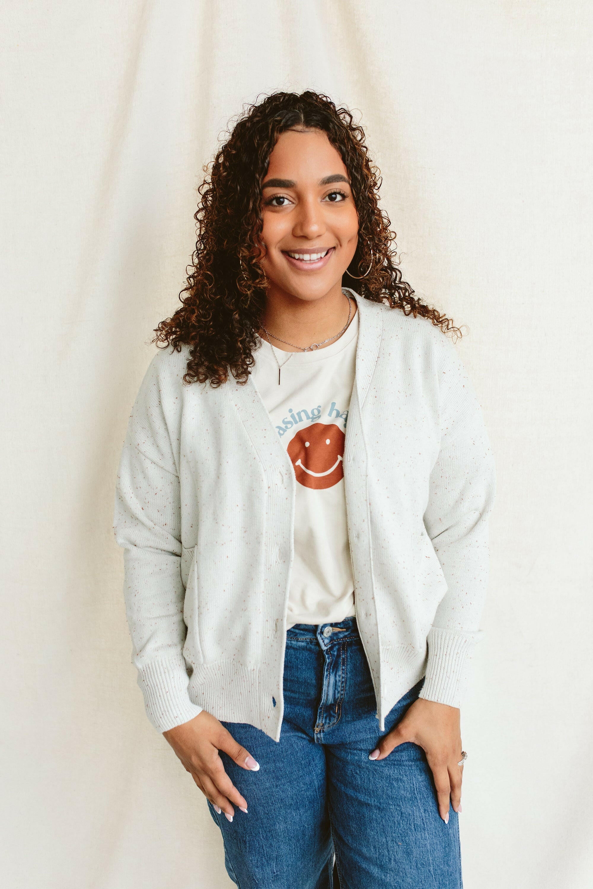 WOMENS KNIT BUTTON-UP SWEATER | SHELL womens apparel goumikids