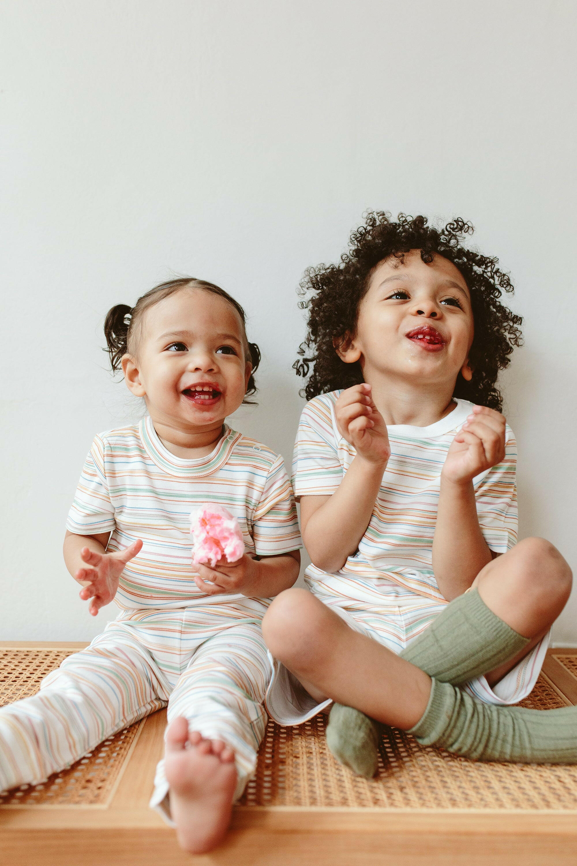 S/S BODYSUIT | BOARDWALK STRIPE bodysuits goumikids