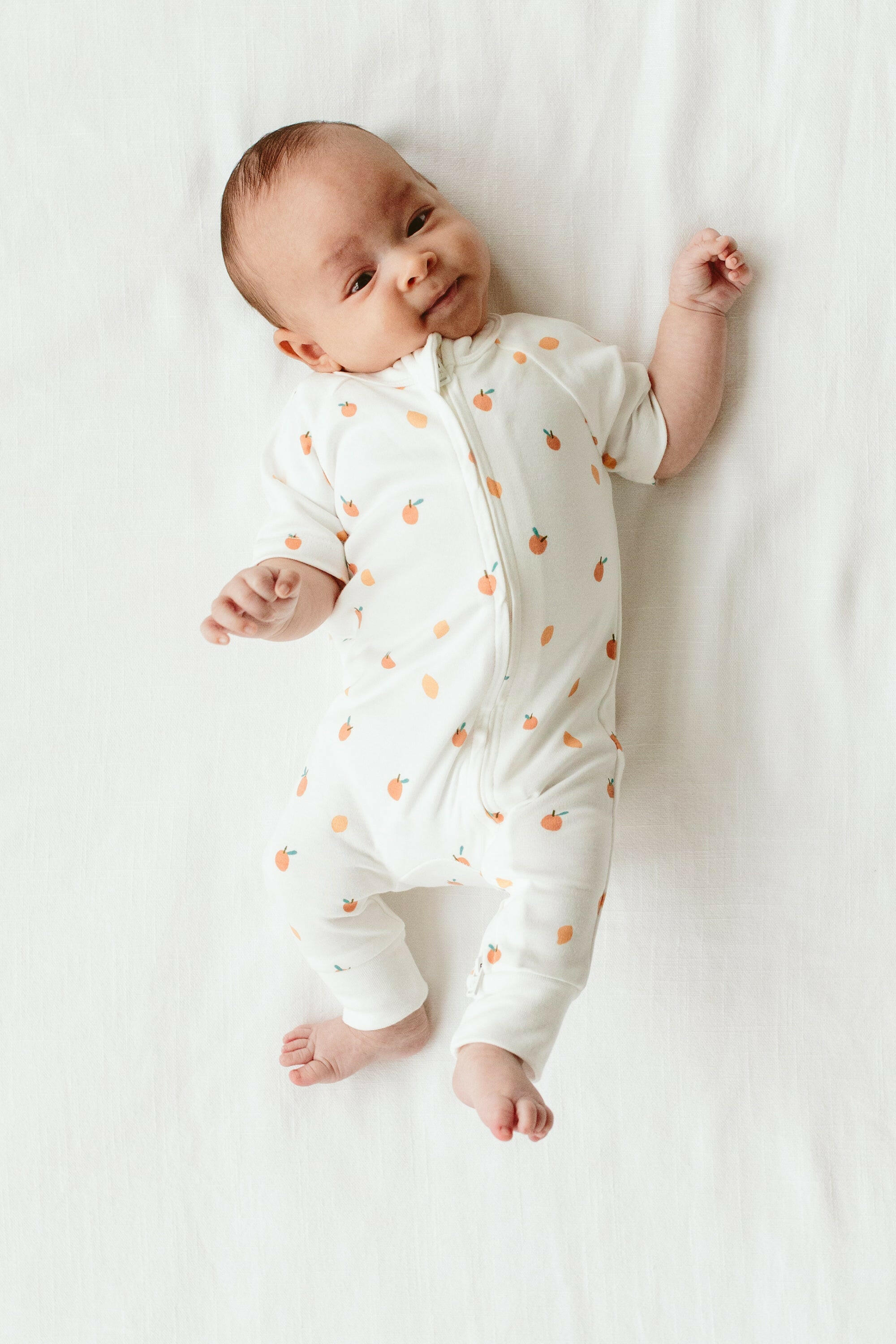 S/S ZIPPER ONEPIECE | CITRUS footies goumikids