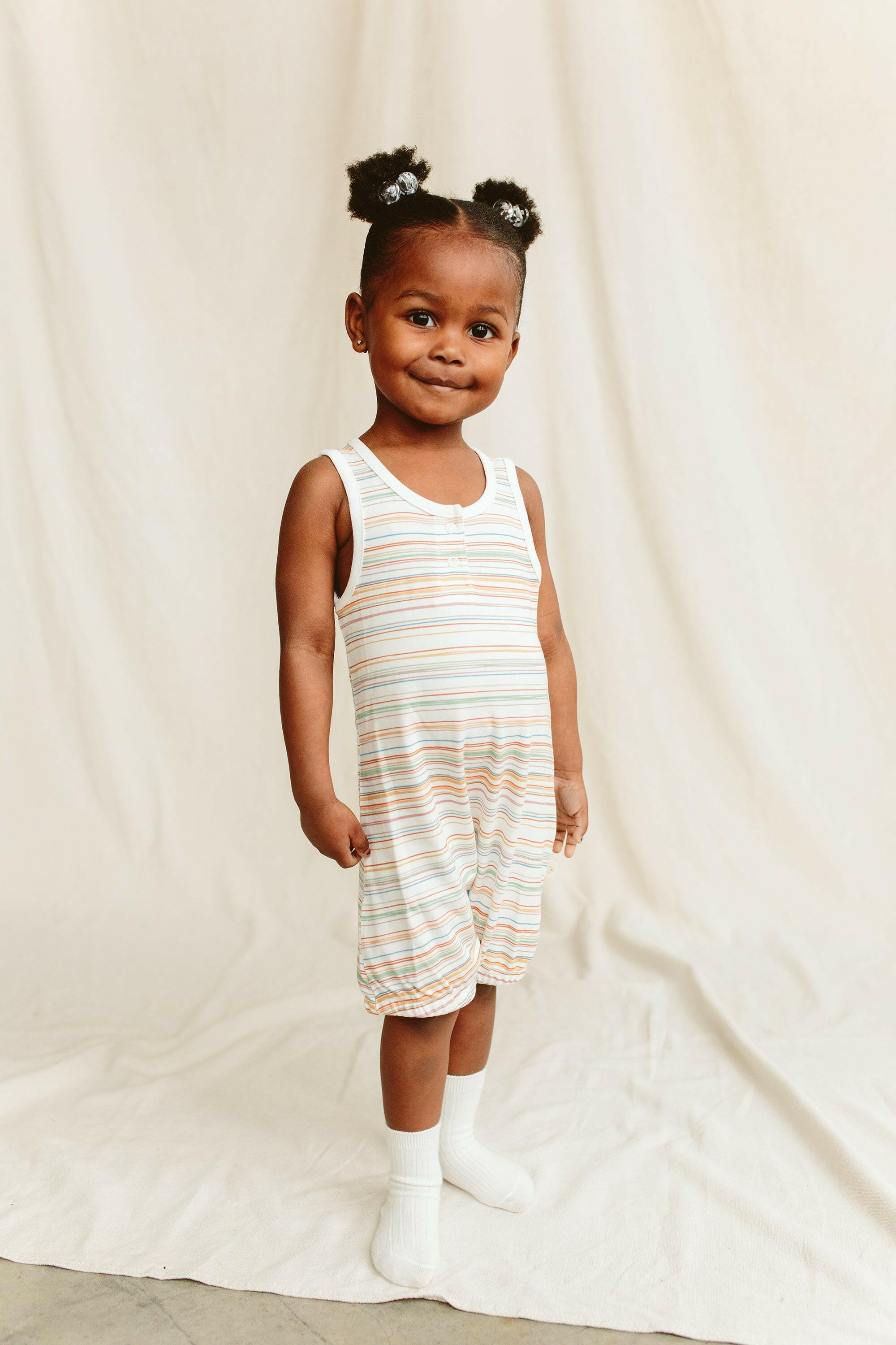 ROMPER | BOARDWALK STRIPE rompers goumikids