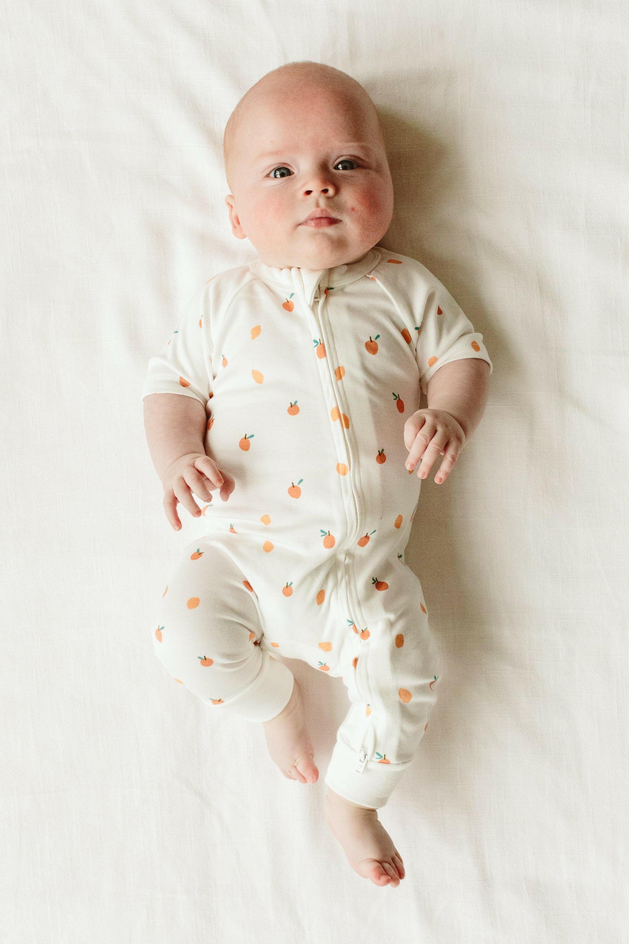 S/S ZIPPER ONEPIECE | CITRUS footies goumikids