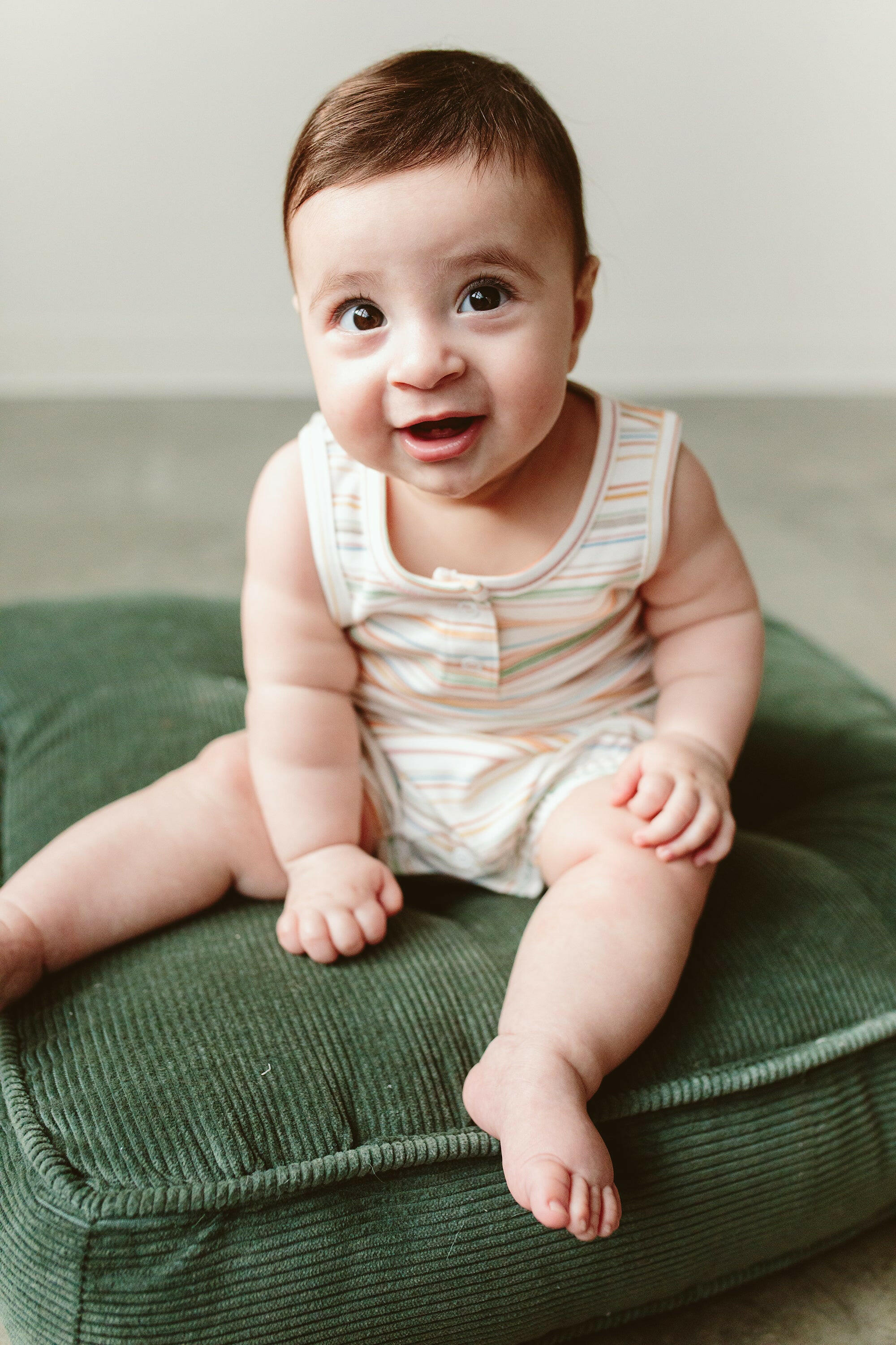 ROMPER | BOARDWALK STRIPE rompers goumikids