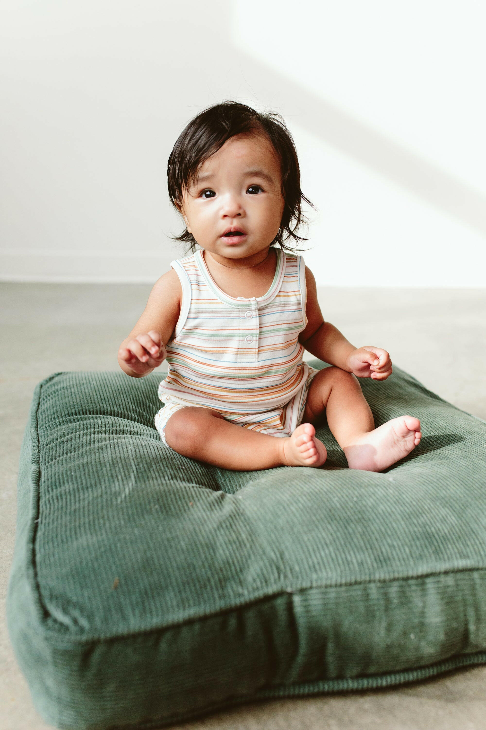 ROMPER | BOARDWALK STRIPE rompers goumikids