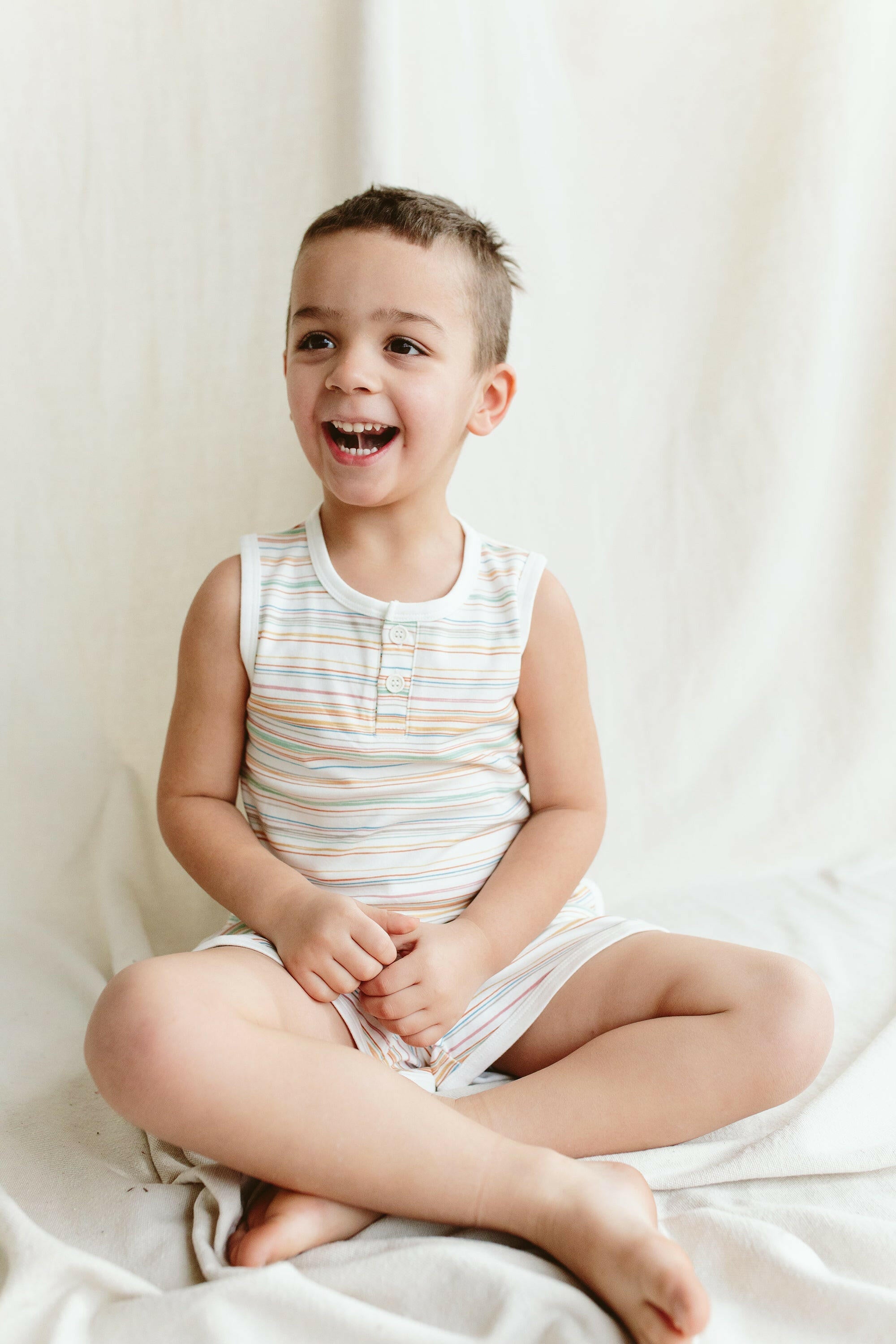 TANK TOP | BOARDWALK STRIPE goumikids