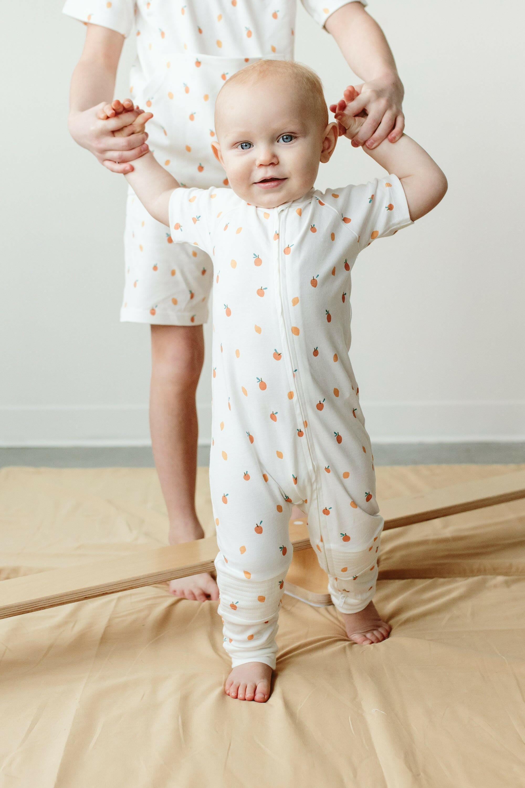 S/S ZIPPER ONEPIECE | CITRUS footies goumikids