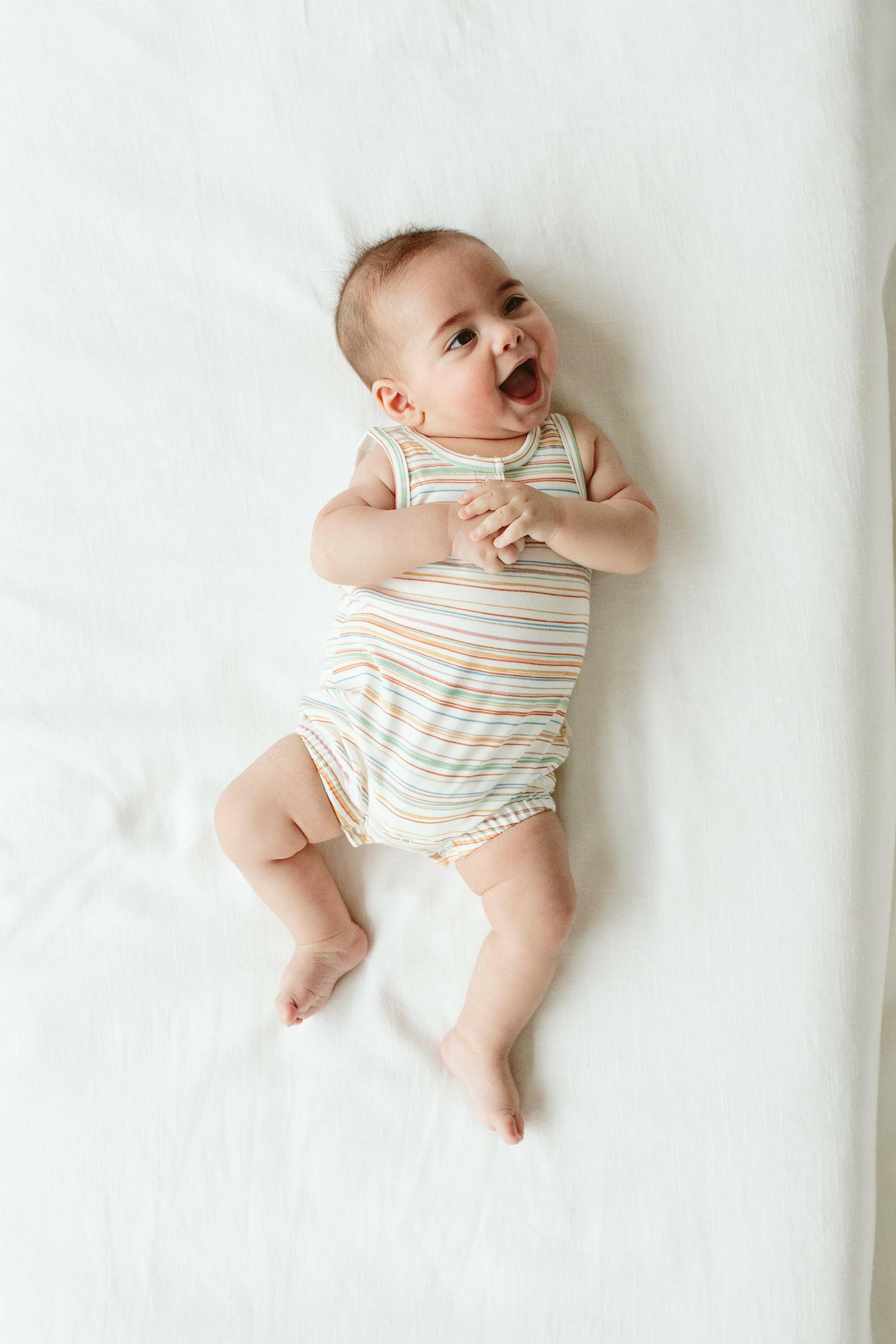 ROMPER | BOARDWALK STRIPE rompers goumikids