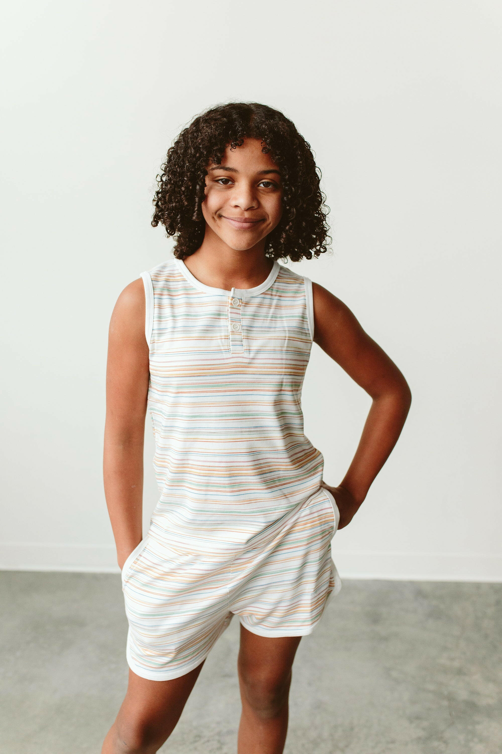 SHORTS | BOARDWALK STRIPE goumikids